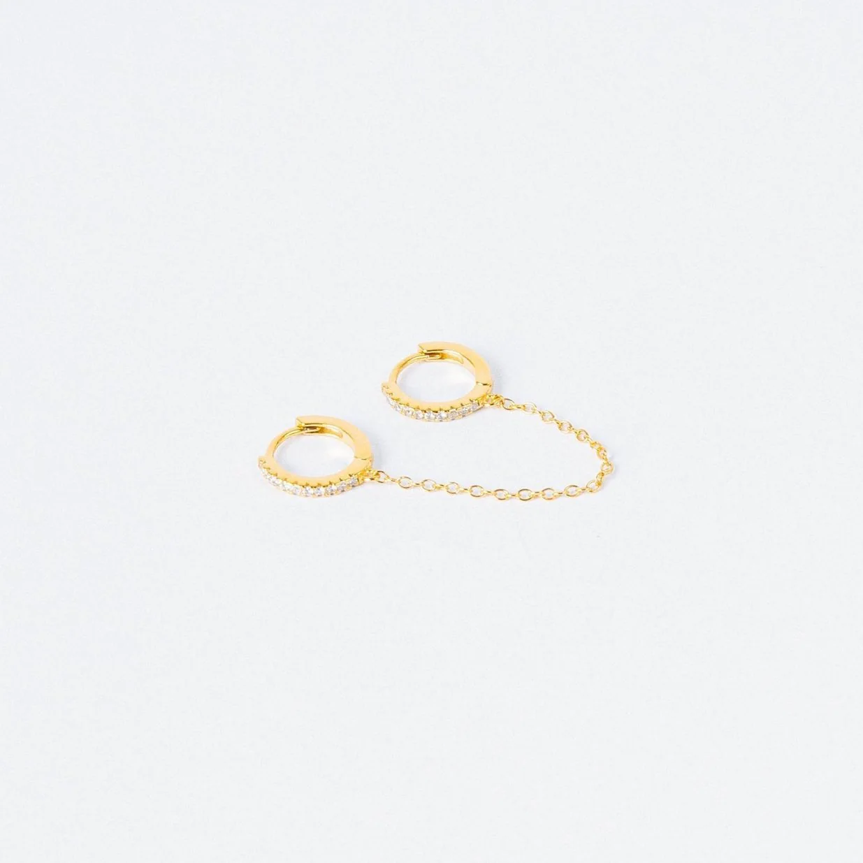 Diamond Chain Earrings Set - Image 9