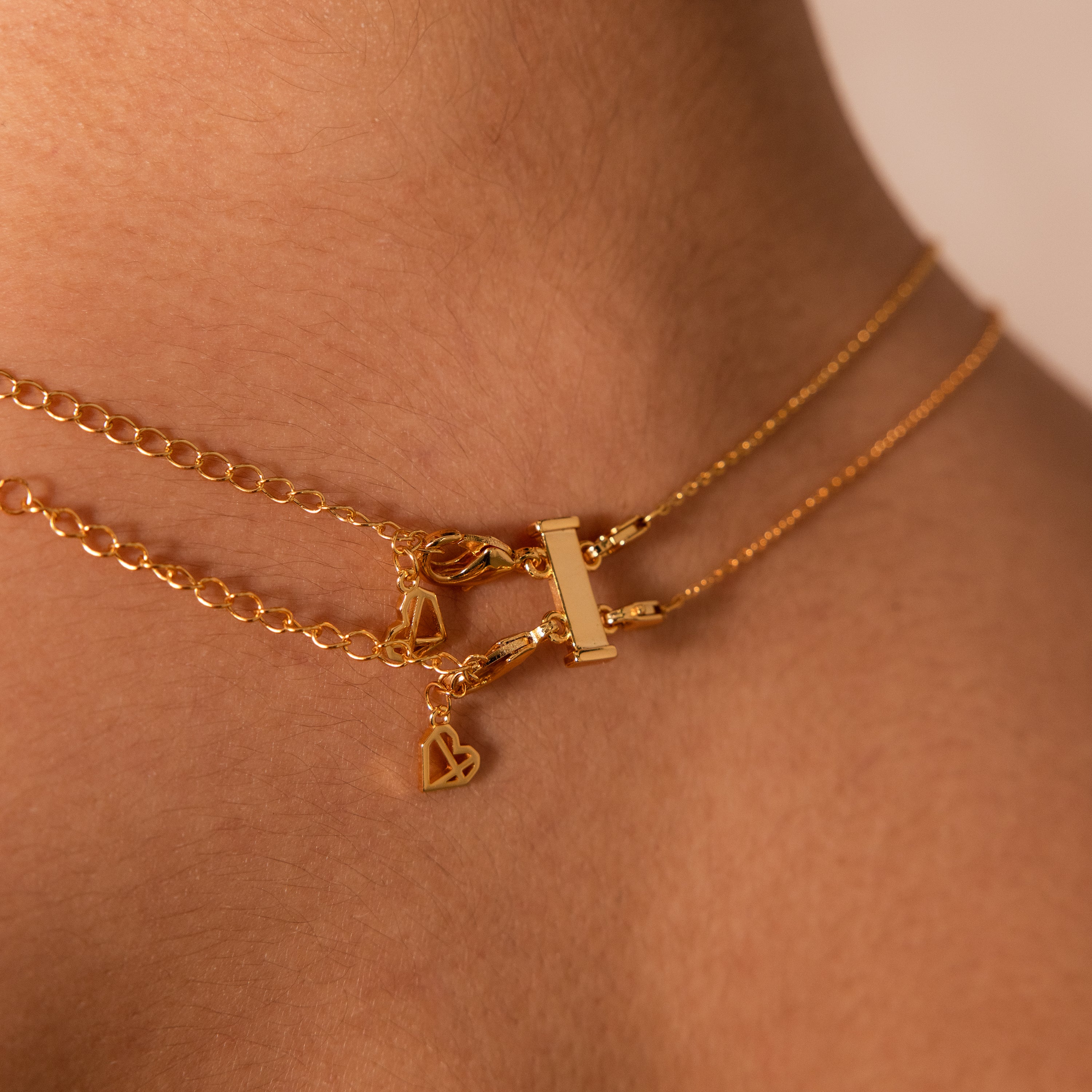 Double Layering Clasp in Silver - Image 2