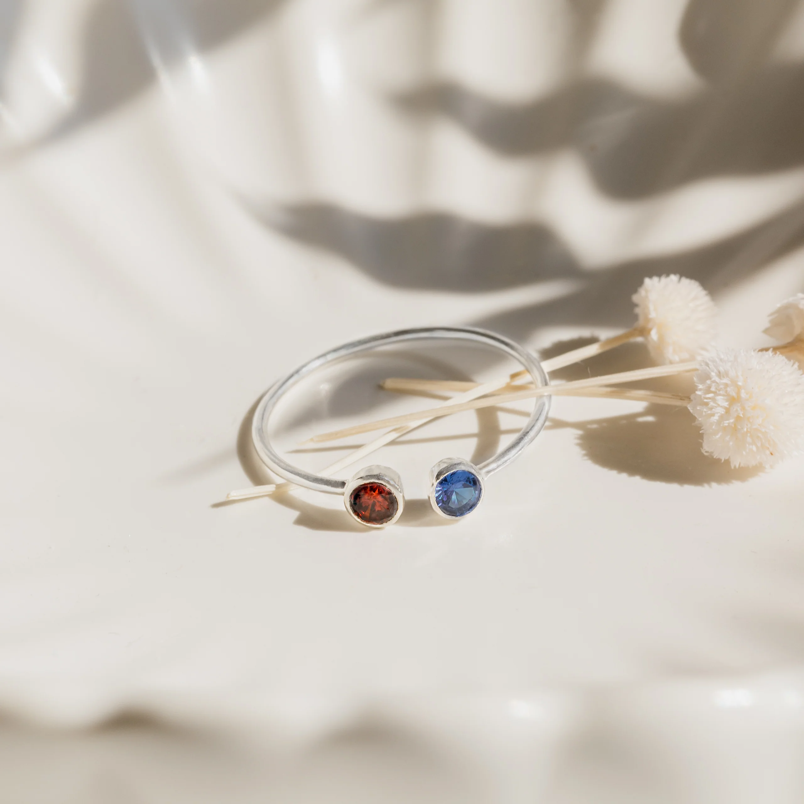 Dual Birthstone Ring - Image 7