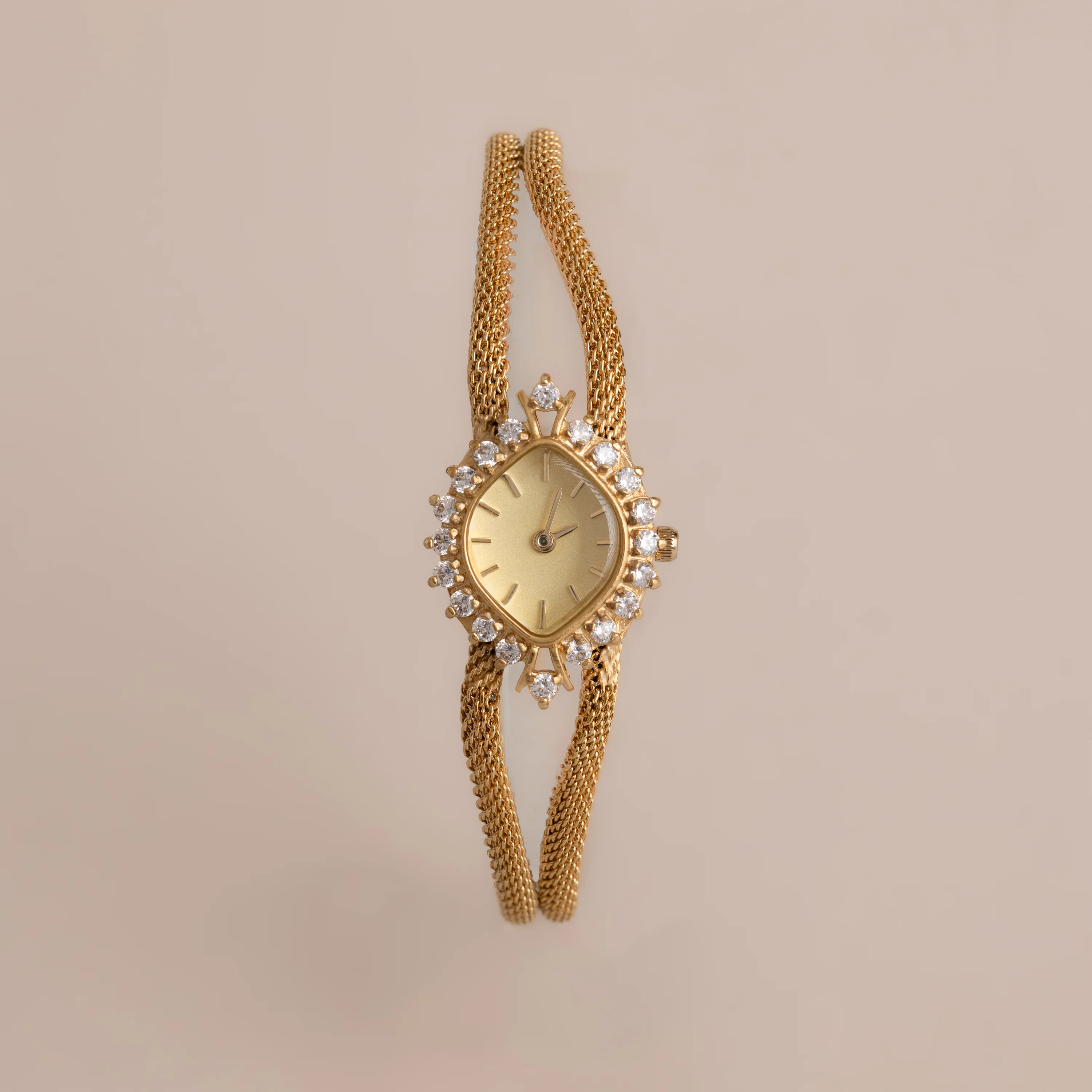 Duo Chain Gemstone Timepiece