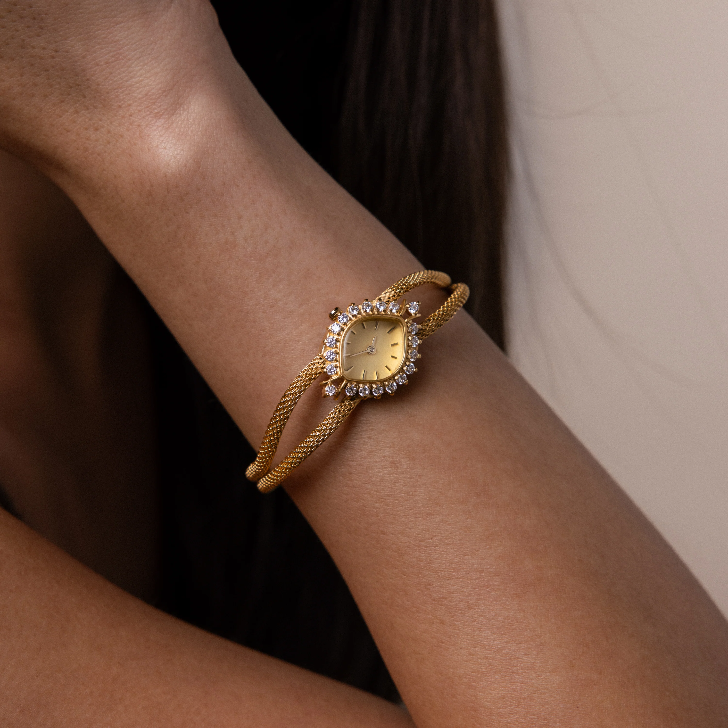 Duo Chain Gemstone Timepiece - Image 3