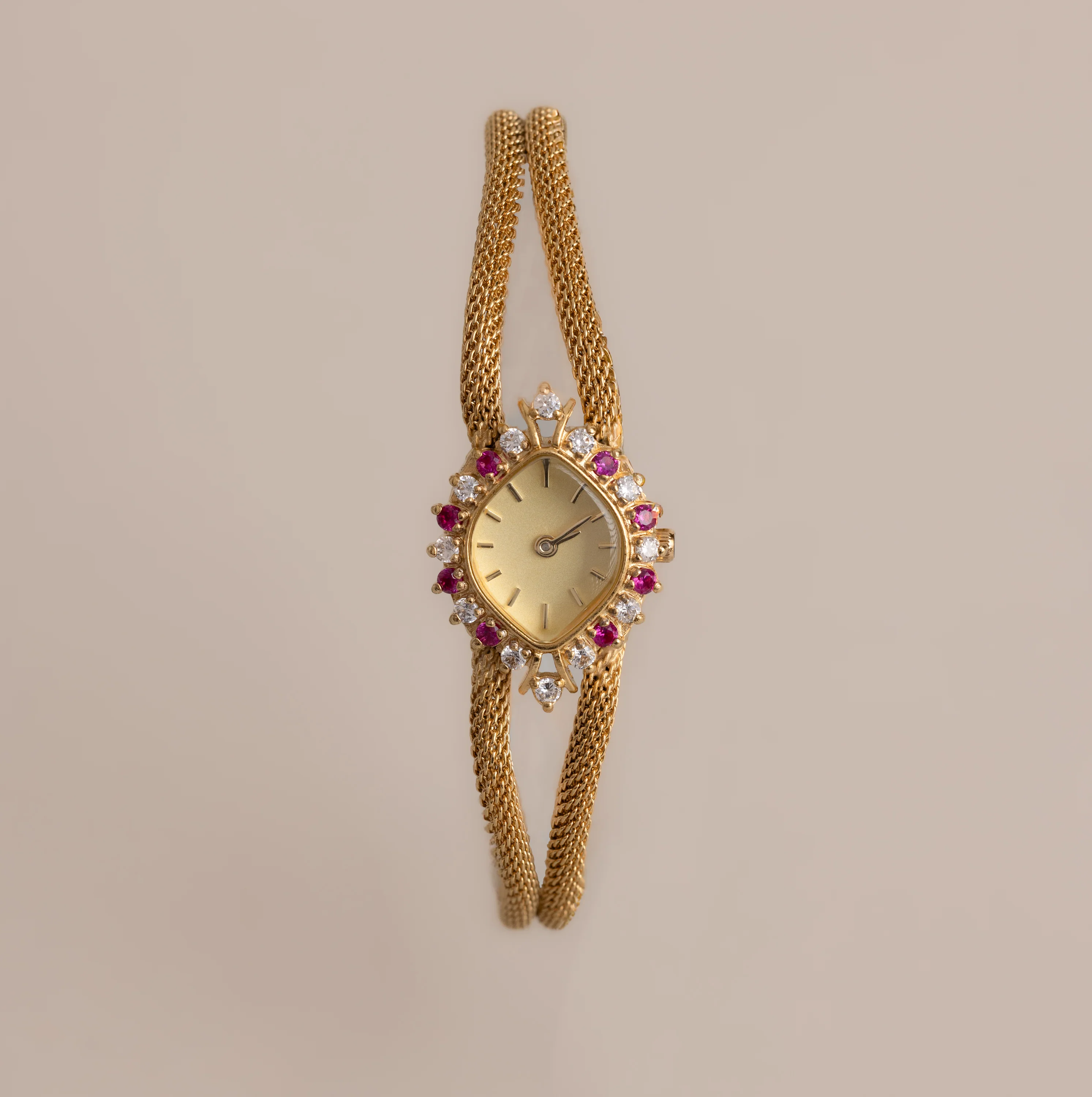 Duo Chain Ruby Timepiece