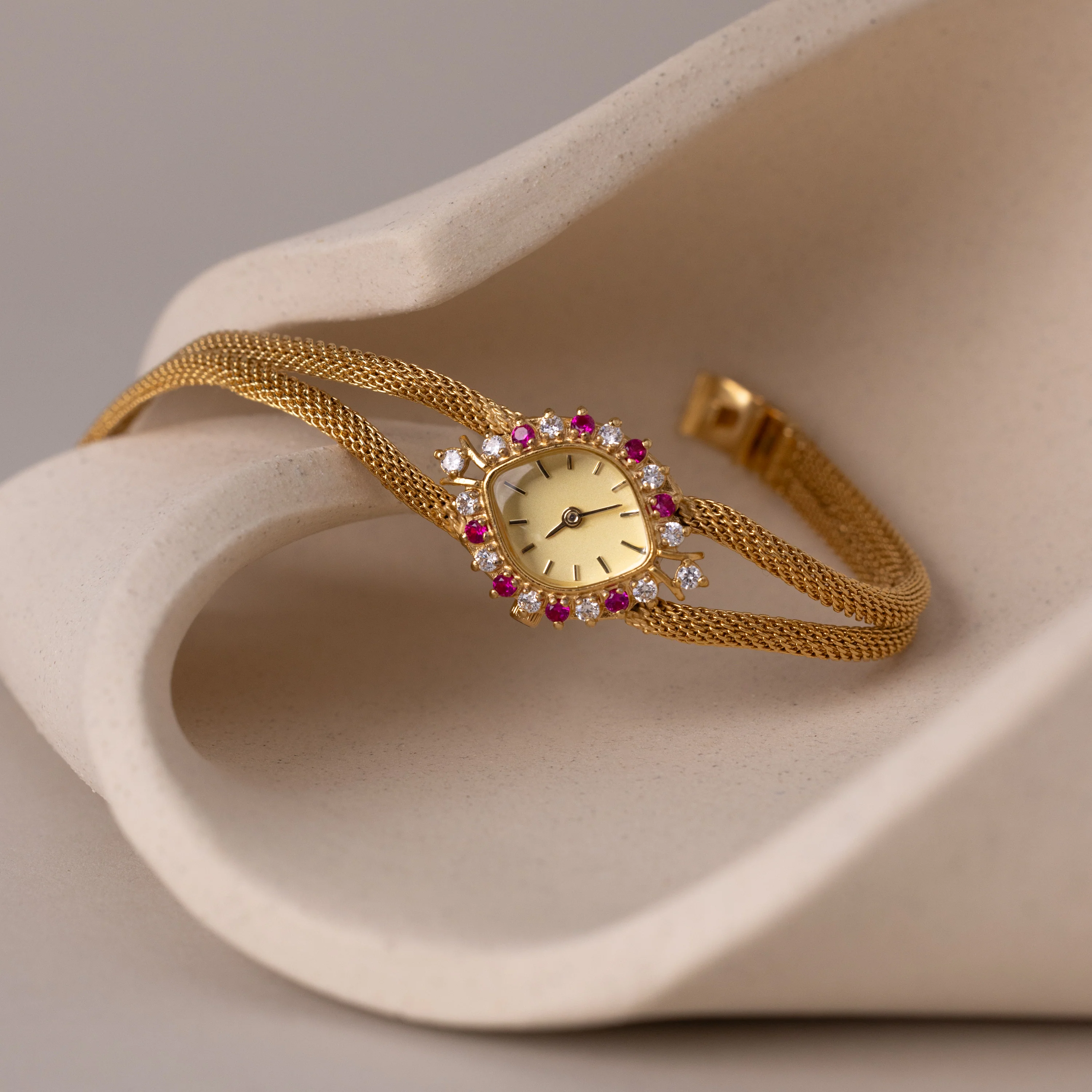 Duo Chain Ruby Timepiece - Image 3