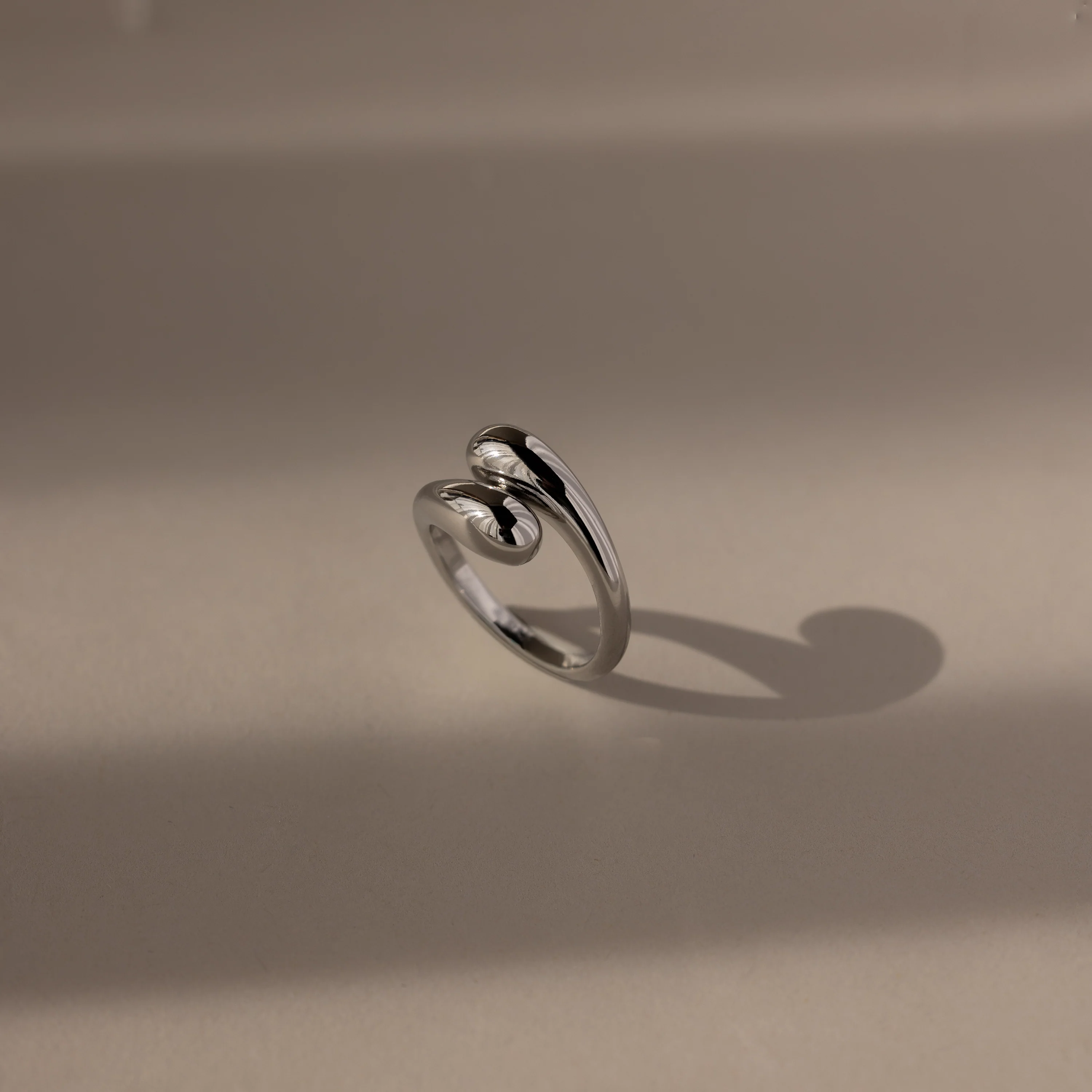 Duo Dome Ring in Silver - Image 3