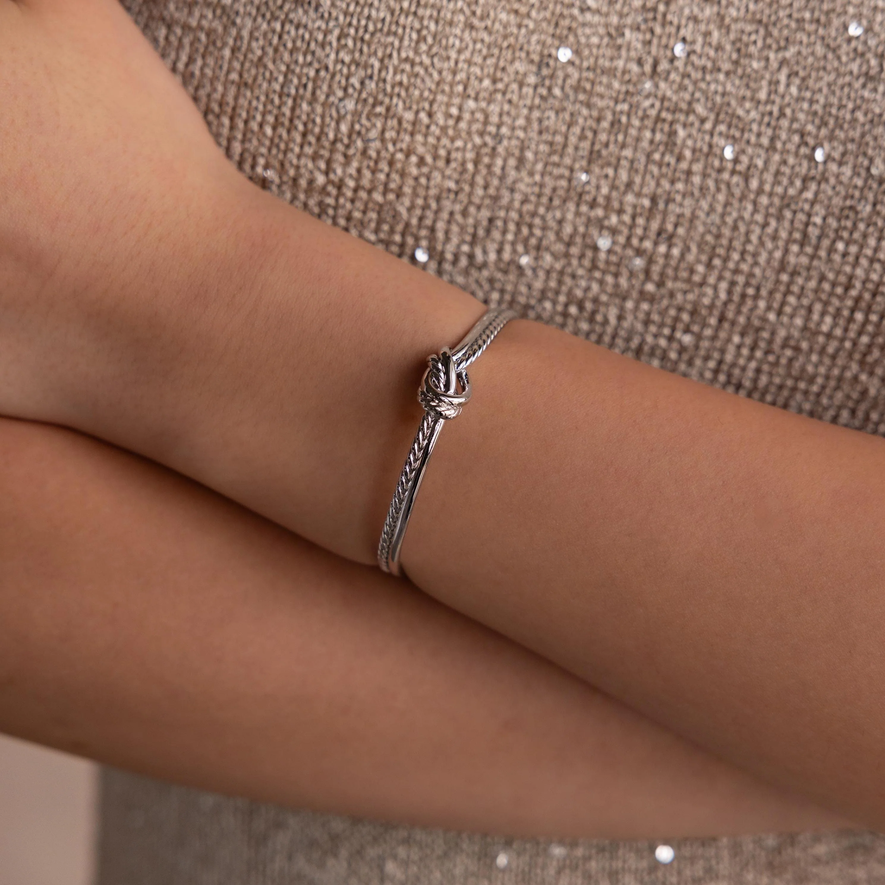 Duo Knot Bangle - Image 4