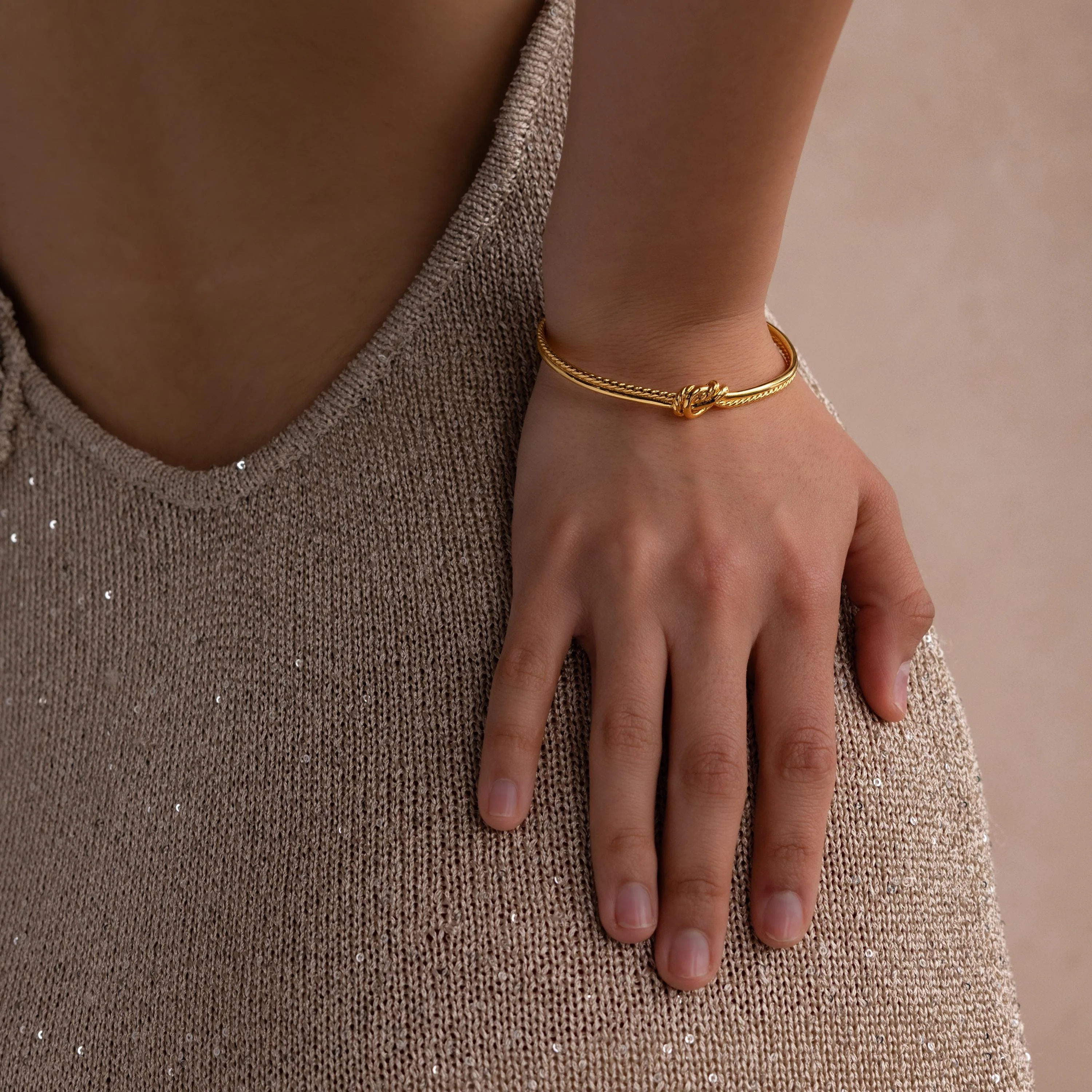 Duo Knot Bangle - Image 8