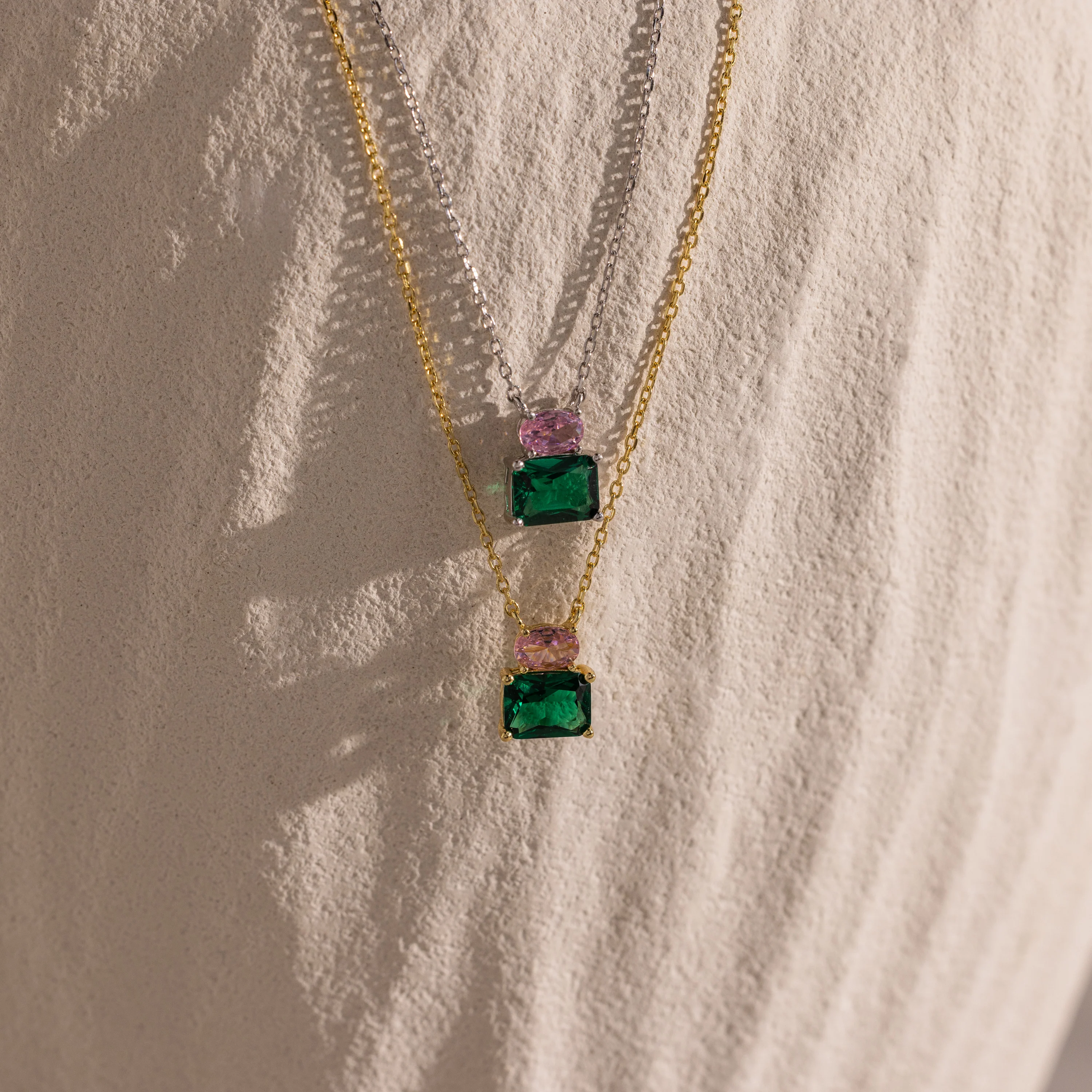 Emerald Bloom Necklace - Image 6