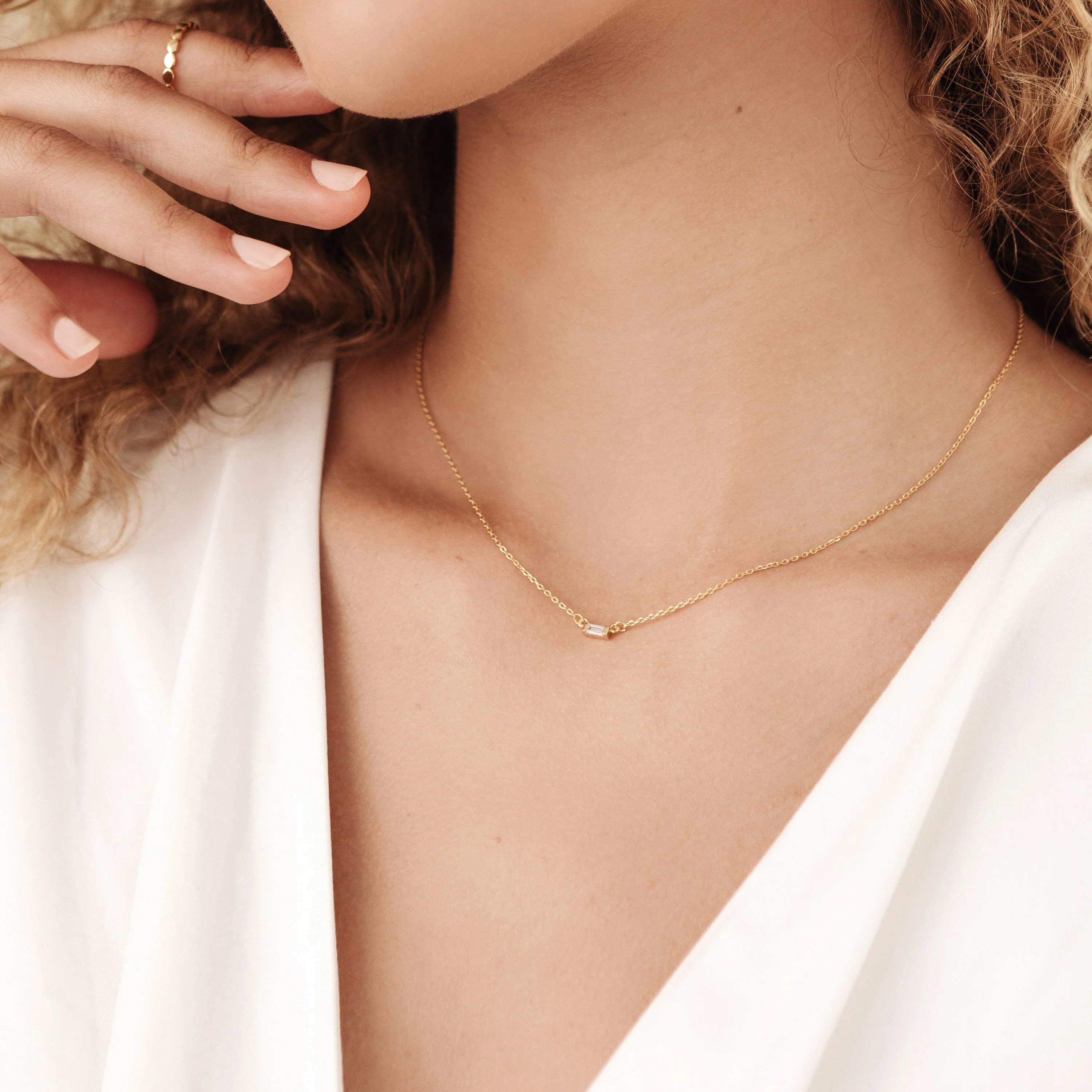Emery Necklace in Silver - Image 4