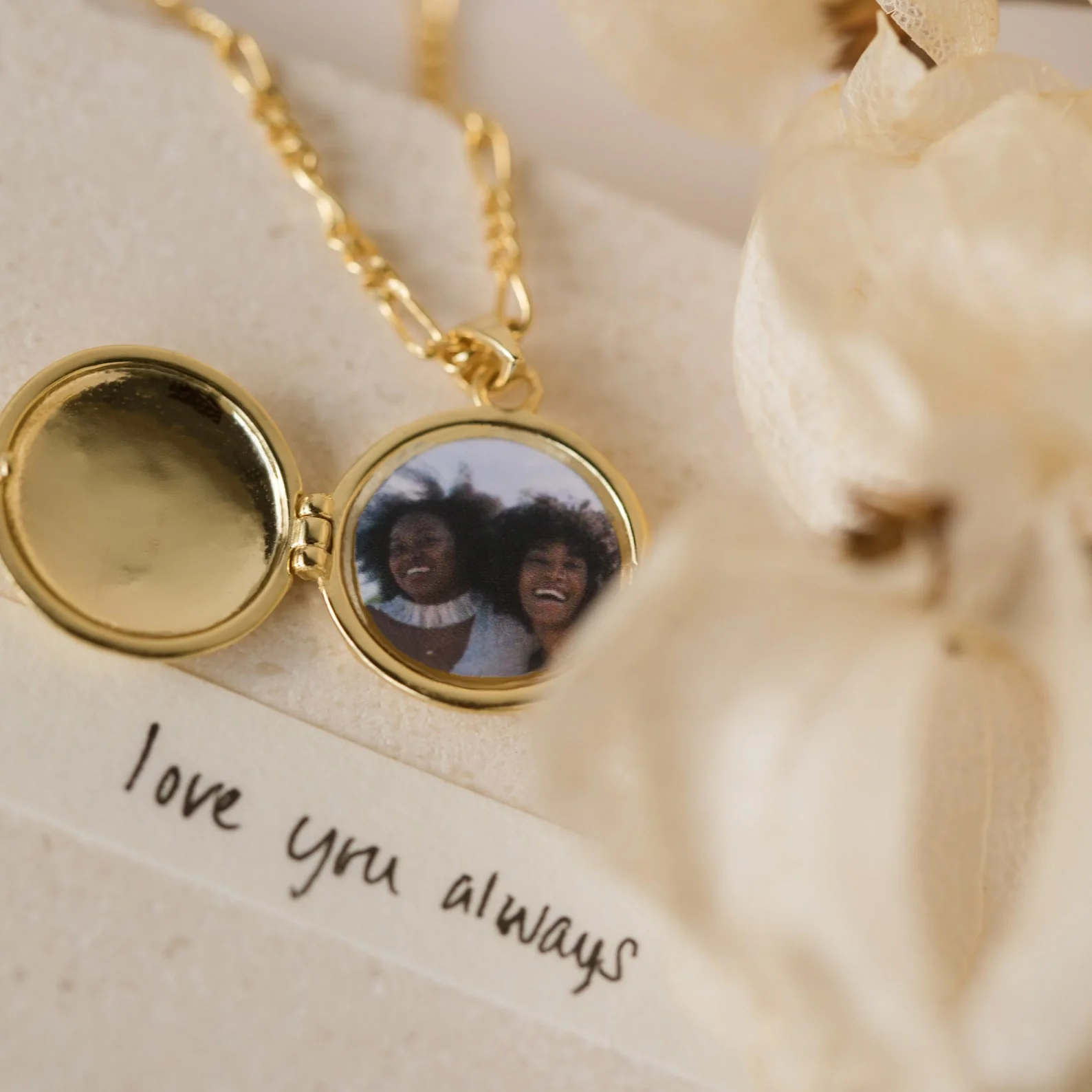 Endless Love Locket Necklaces - Image 6