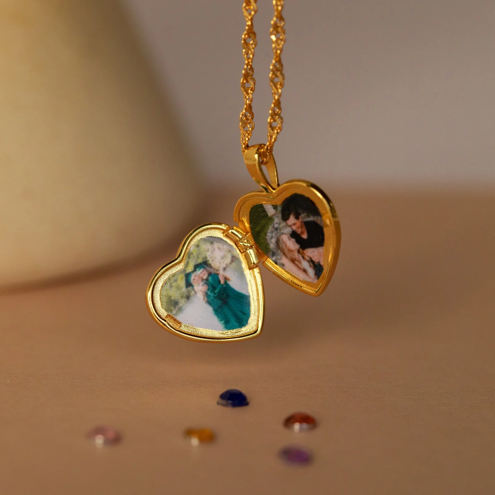 Endless Love Locket Necklaces - Image 8