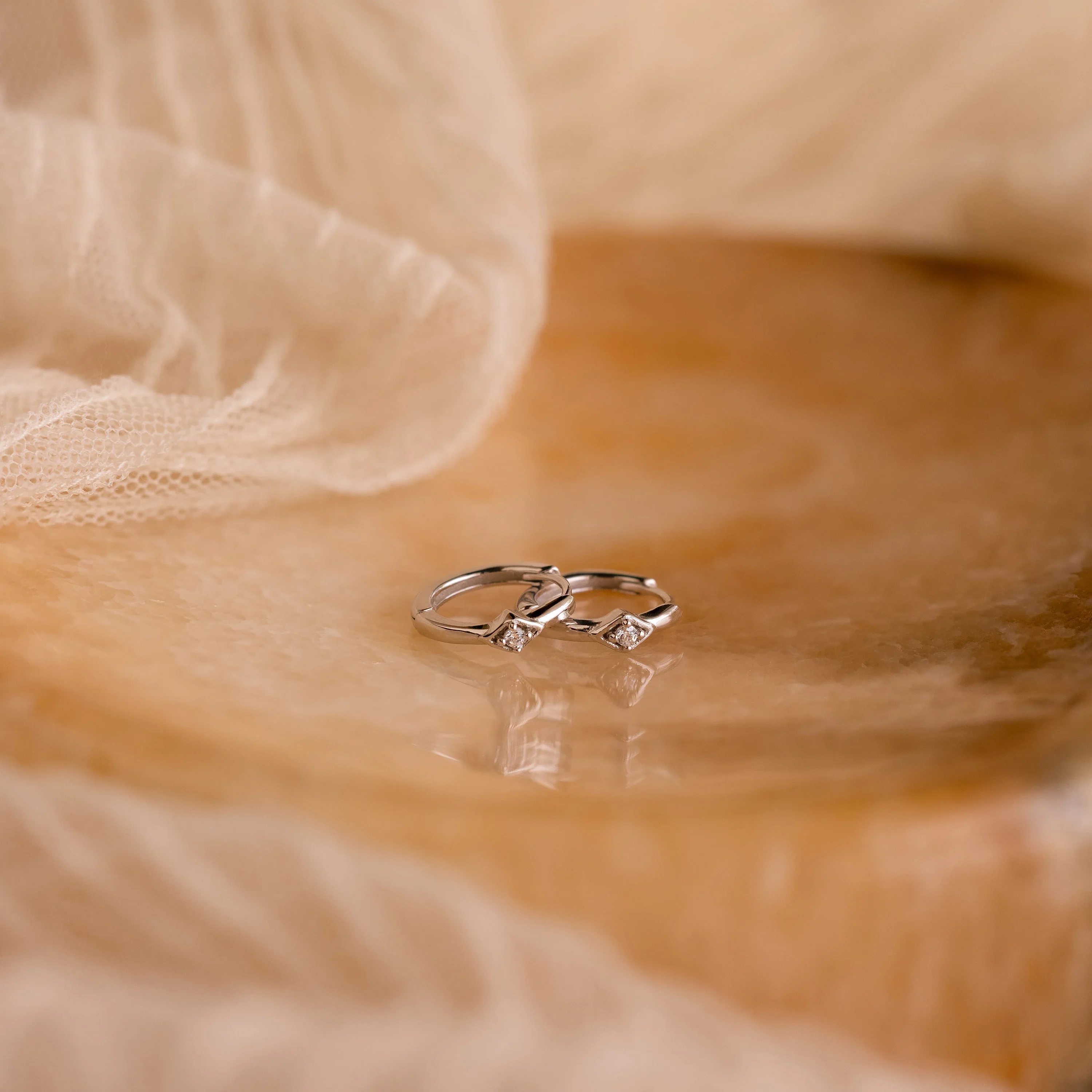 Ericka Diamond Hoops - Image 5