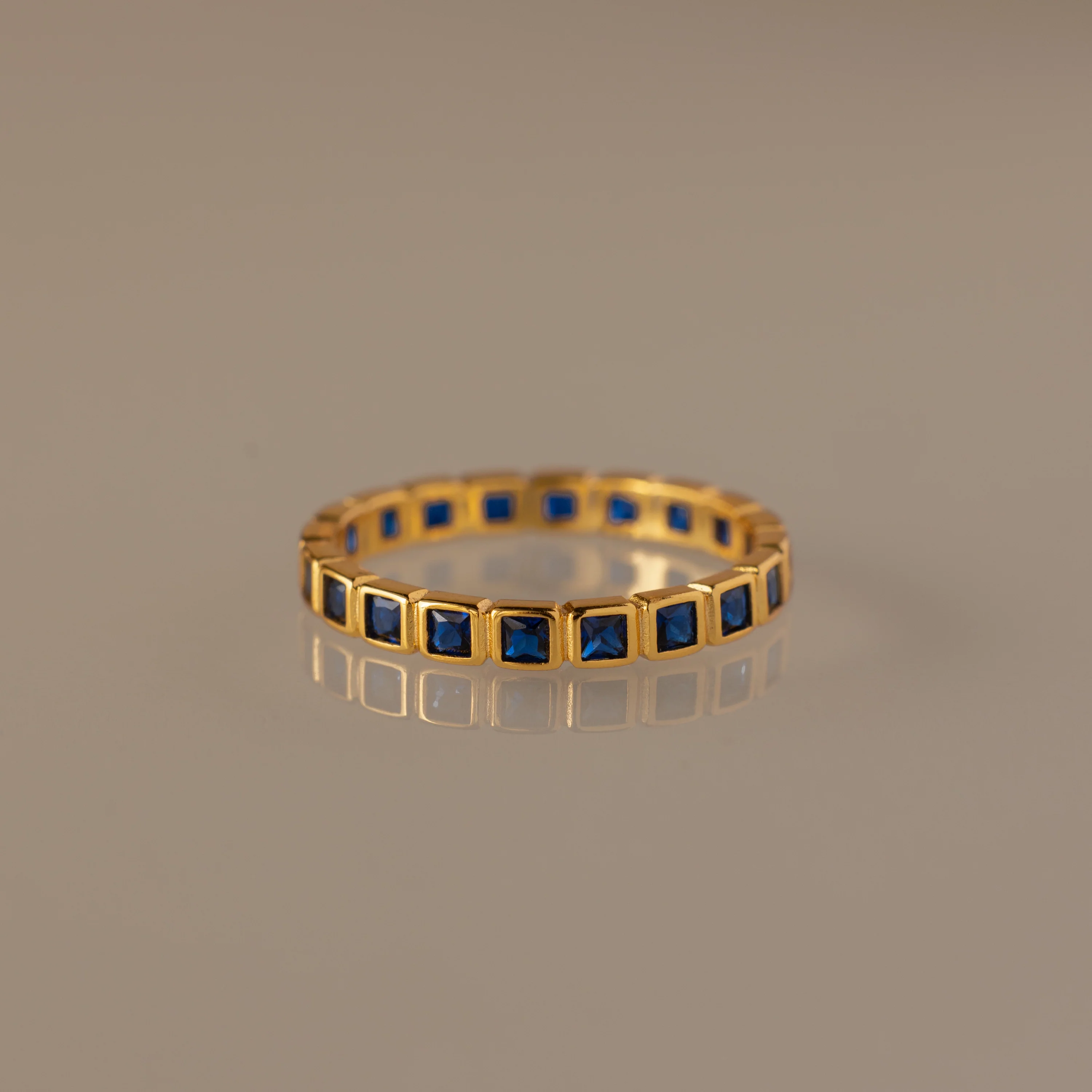 Eternity Bezel Birthstone Ring - Image 10