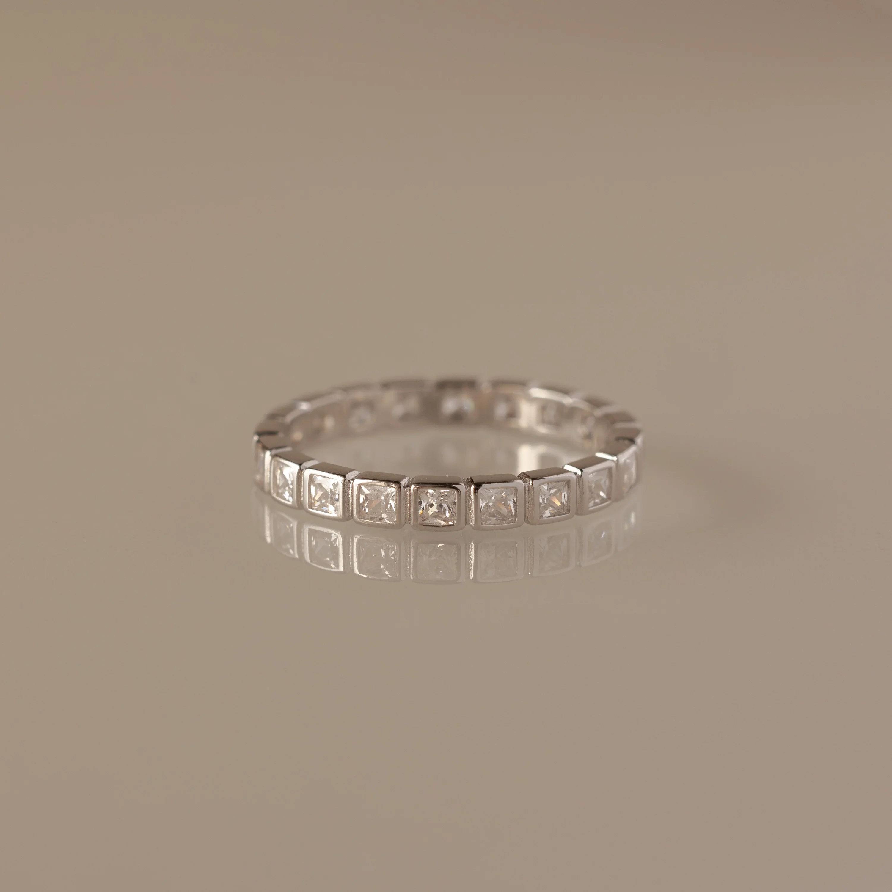 Eternity Bezel Diamond Ring - Image 3