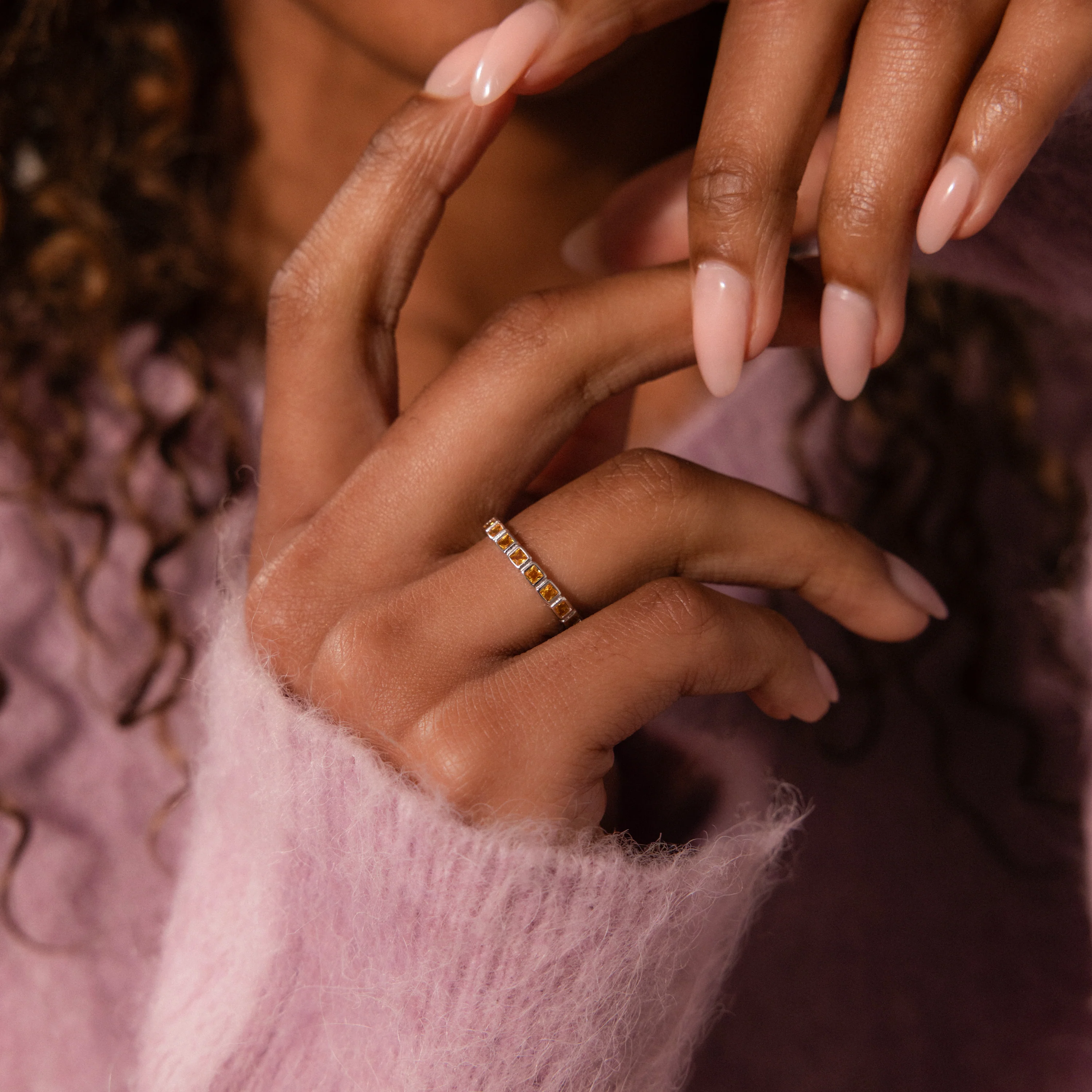 Eternity Bezel Diamond Ring - Image 4