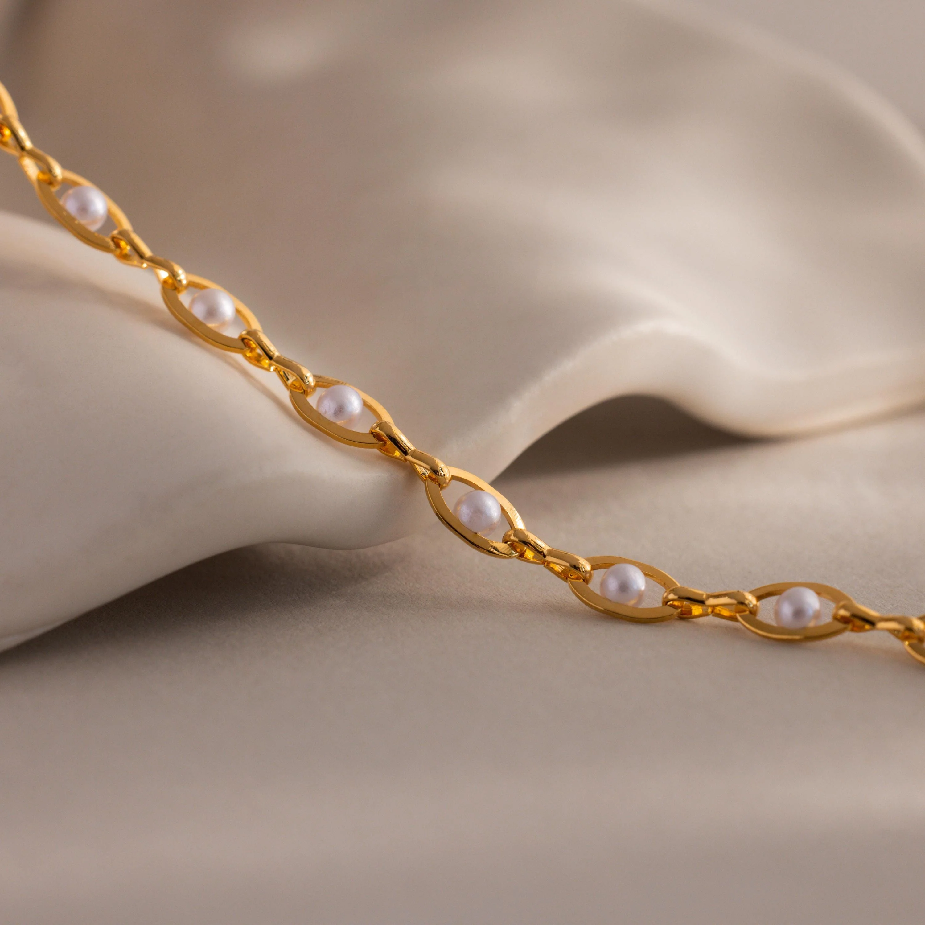 Eternity Pearl Anklet - Image 7