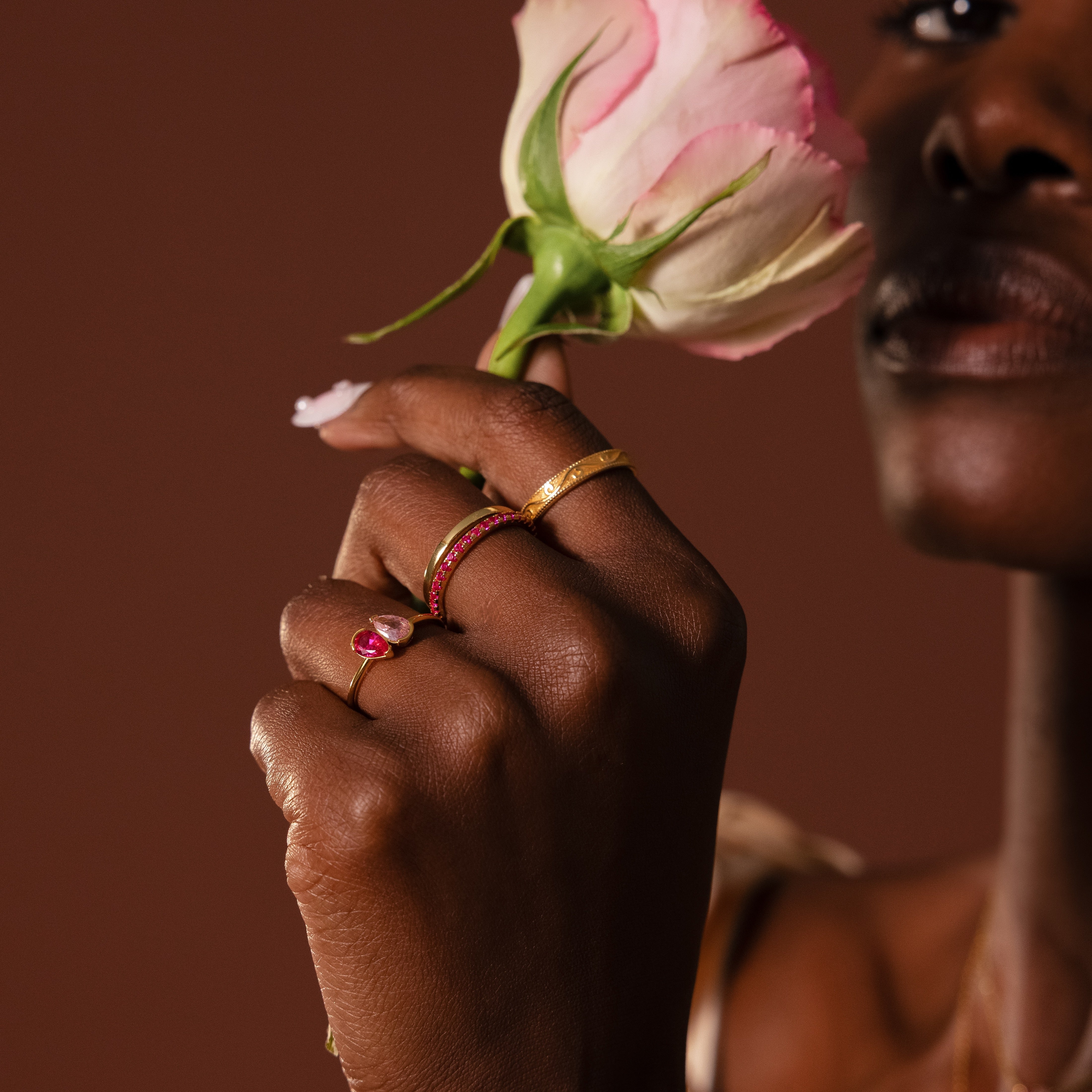 Filigree Ring in 18K Gold - Image 6