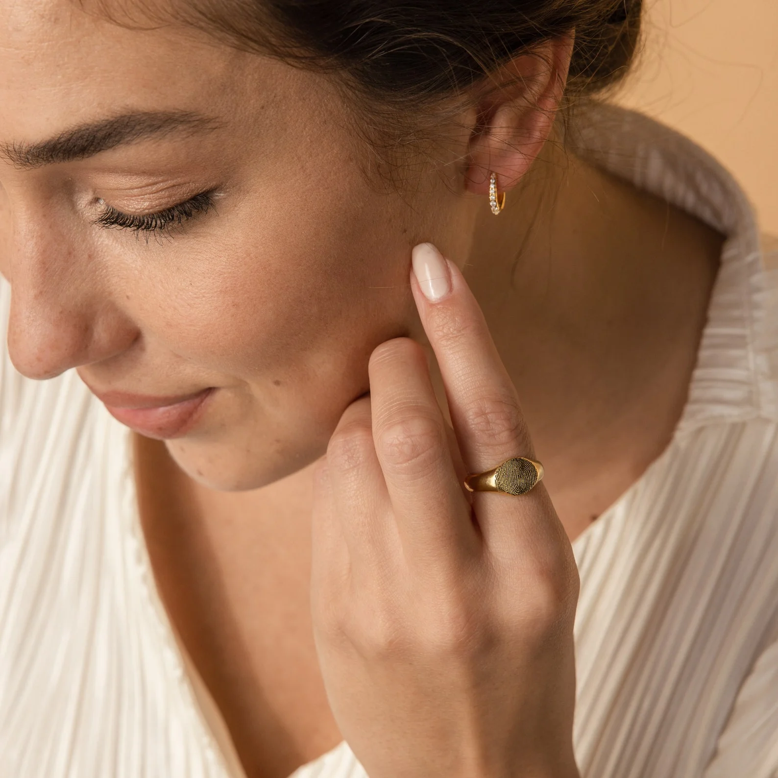 Fingerprint Signet Ring - Image 4