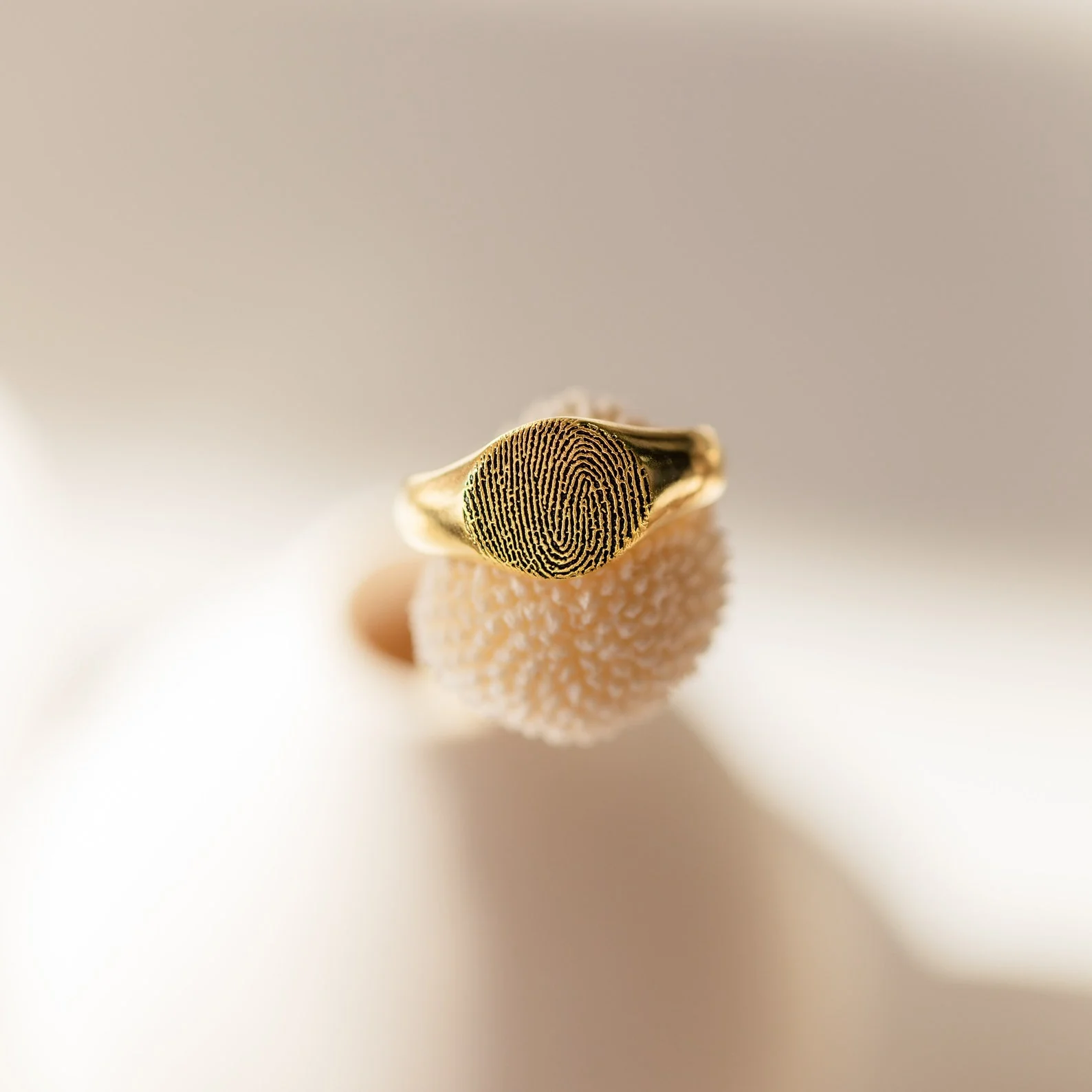 Fingerprint Signet Ring - Image 5