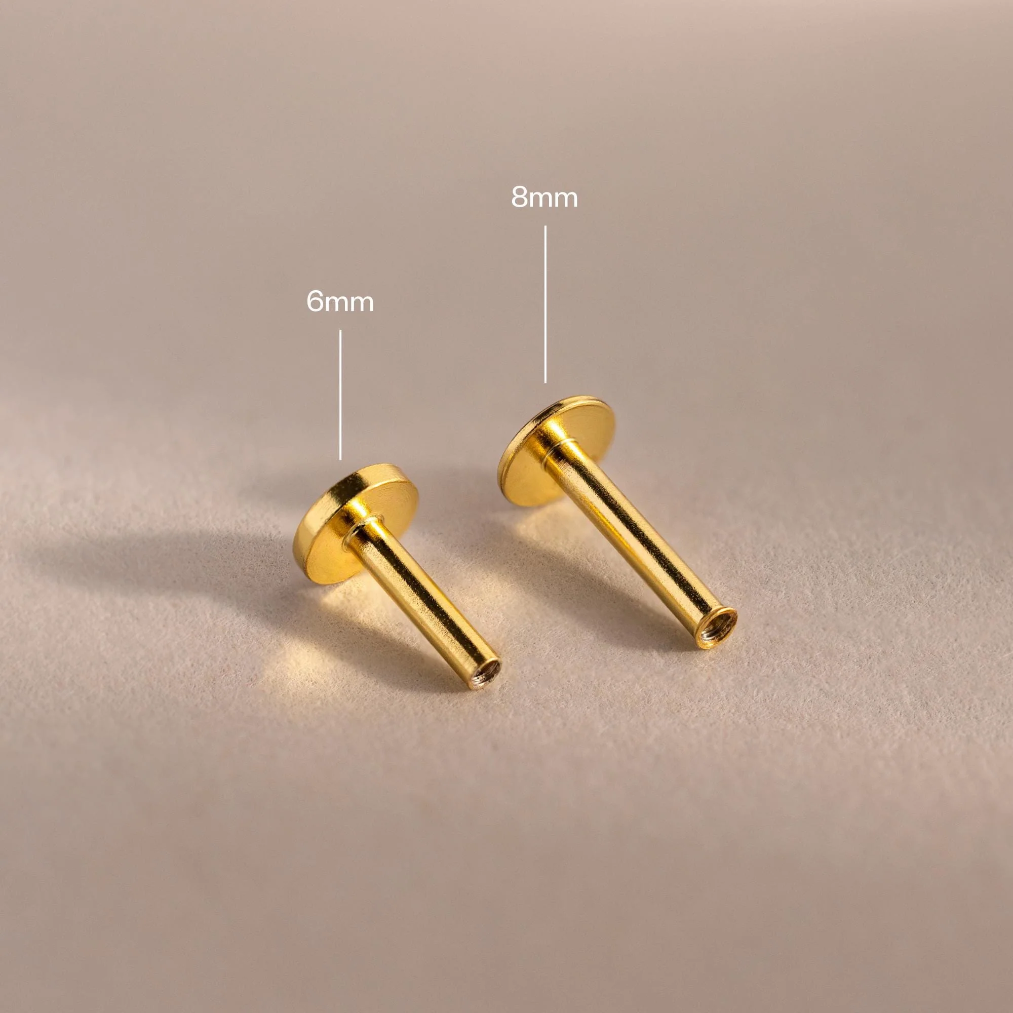8mm Flatback Posts - Image 5