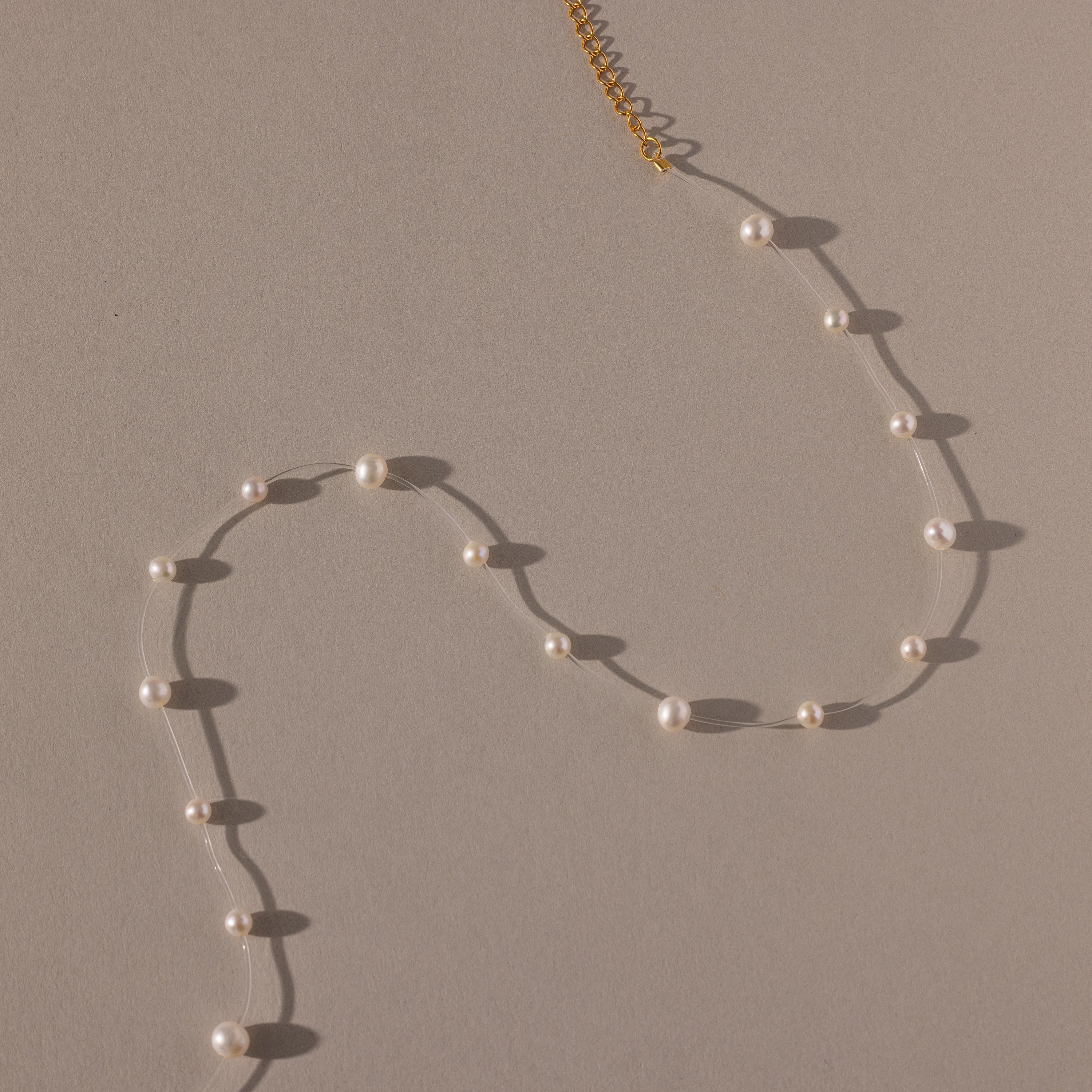 Floating Pearl Necklace - Image 5
