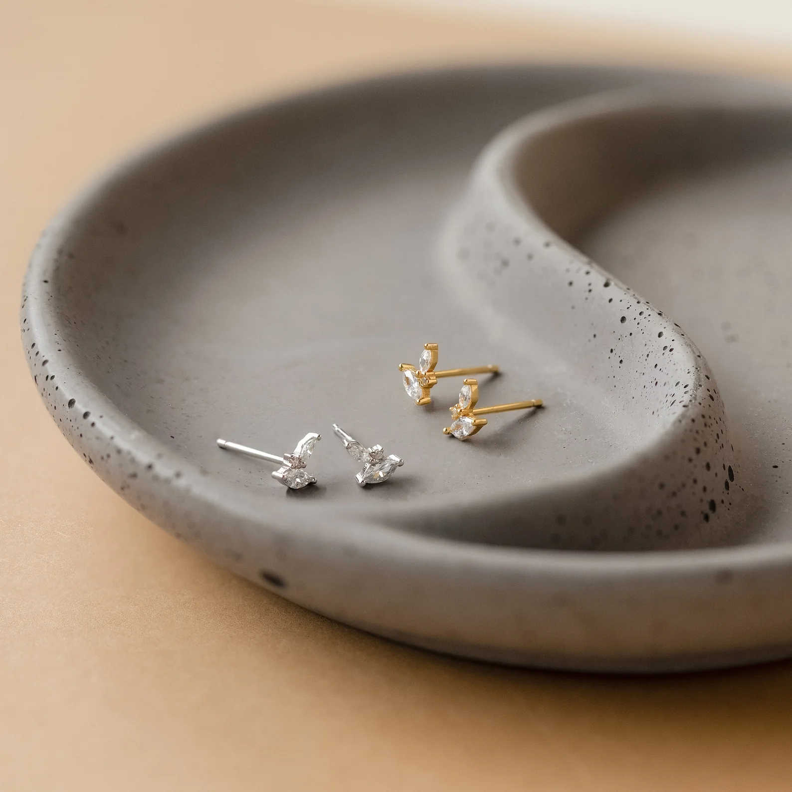 Flora Marquise Studs - Image 9