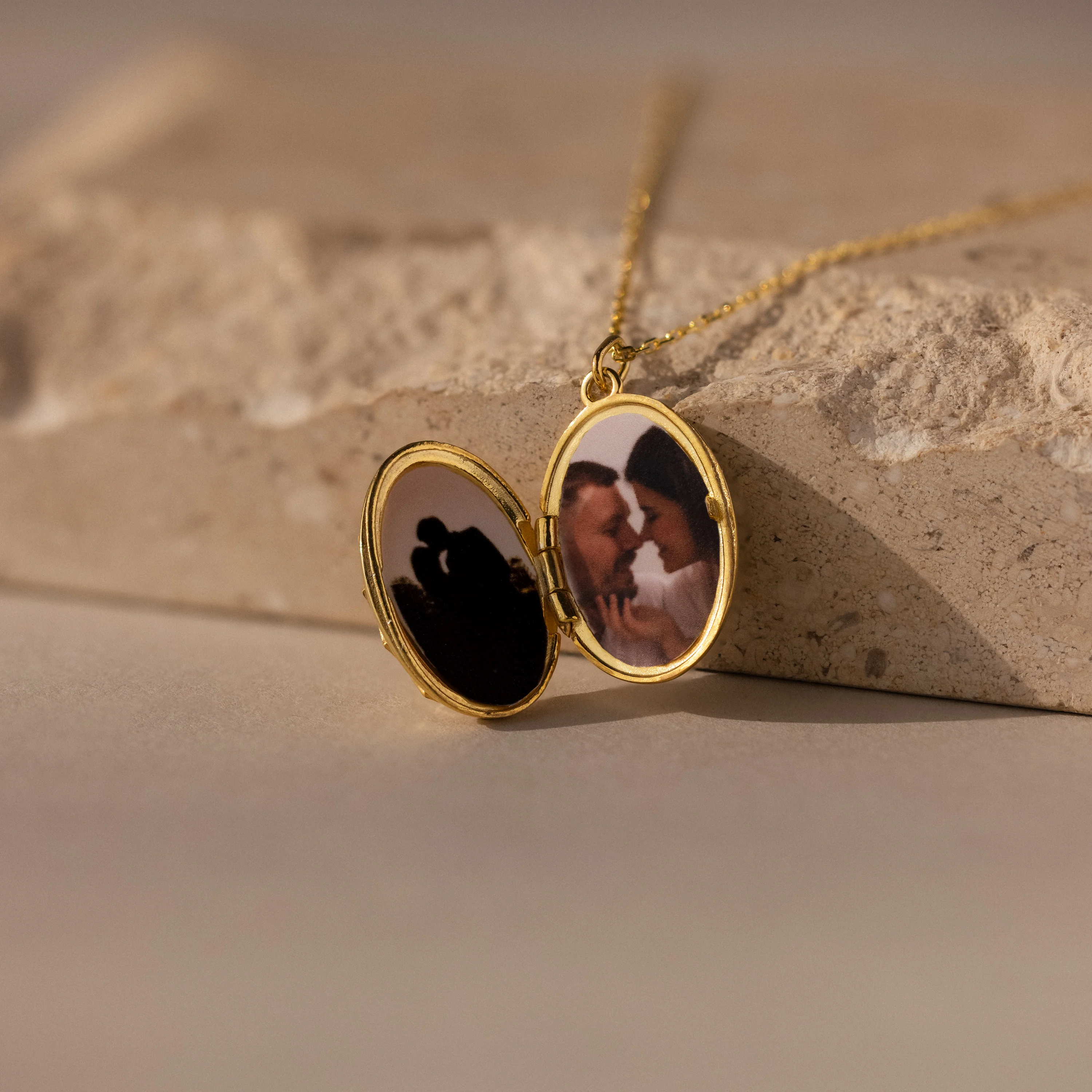 Floral Handwriting Locket Necklace - Image 8