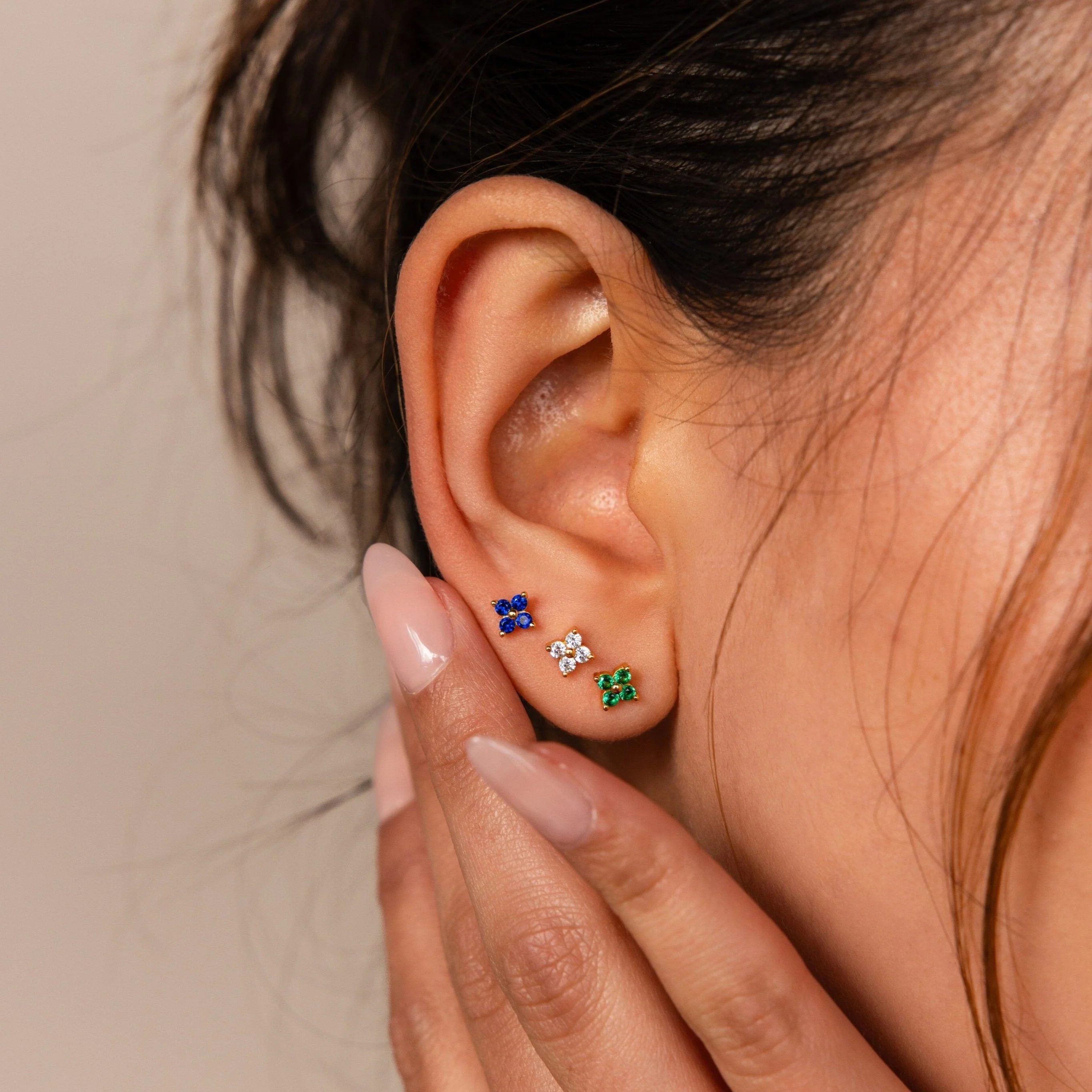 Flower Flat Back Studs Set - Image 2