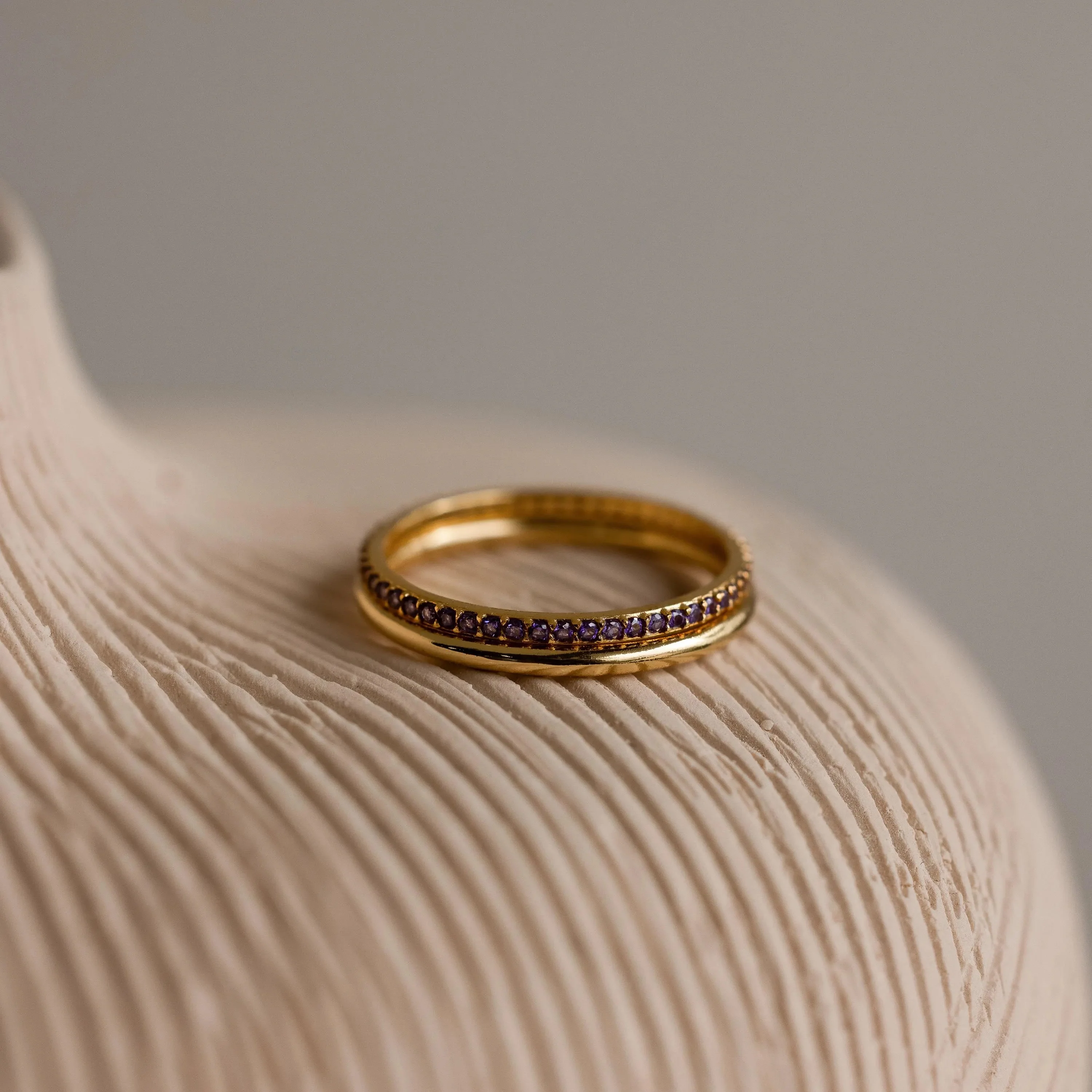 Garnet Tennis Ring Set - Image 5