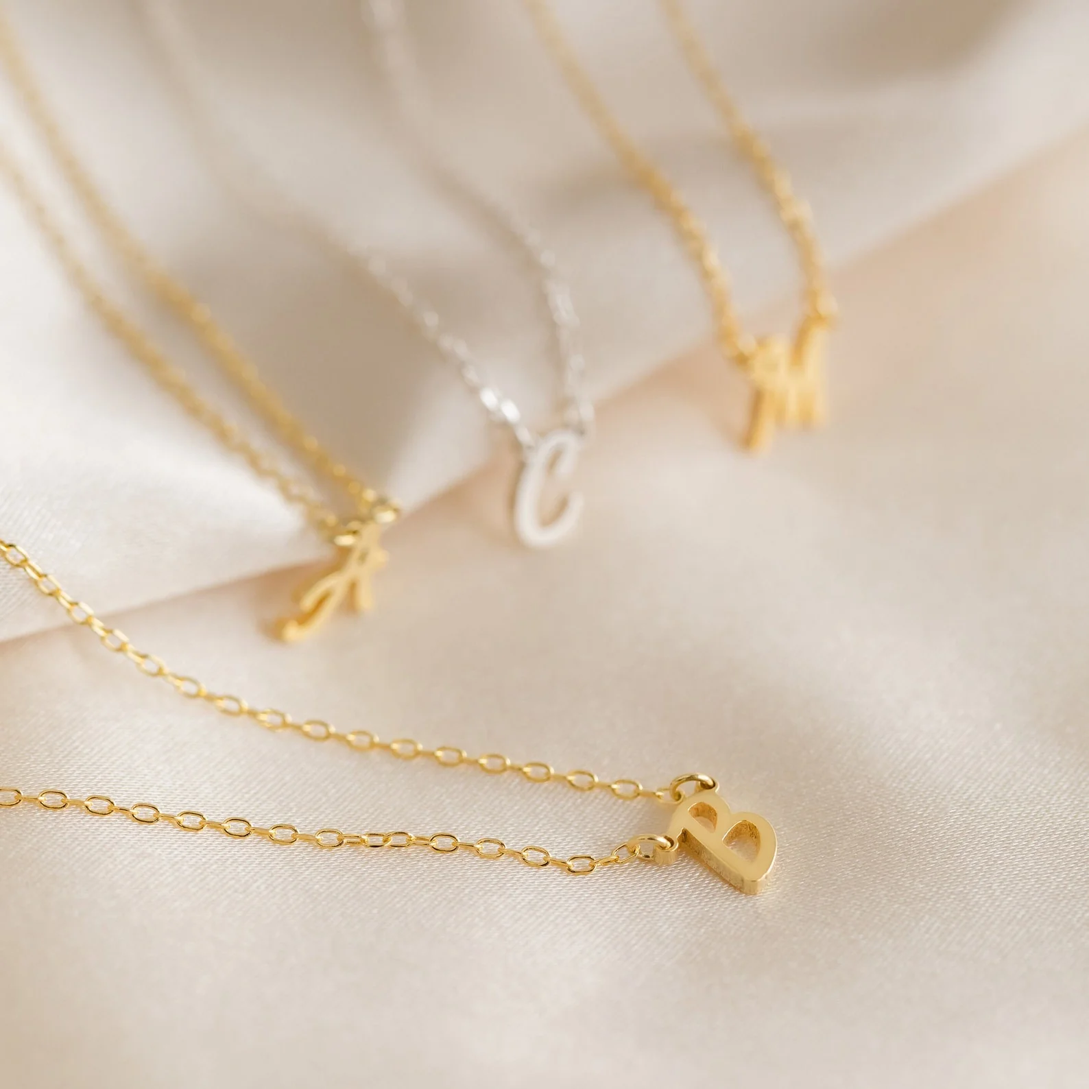 Grace Dainty Initial Necklace - Image 5