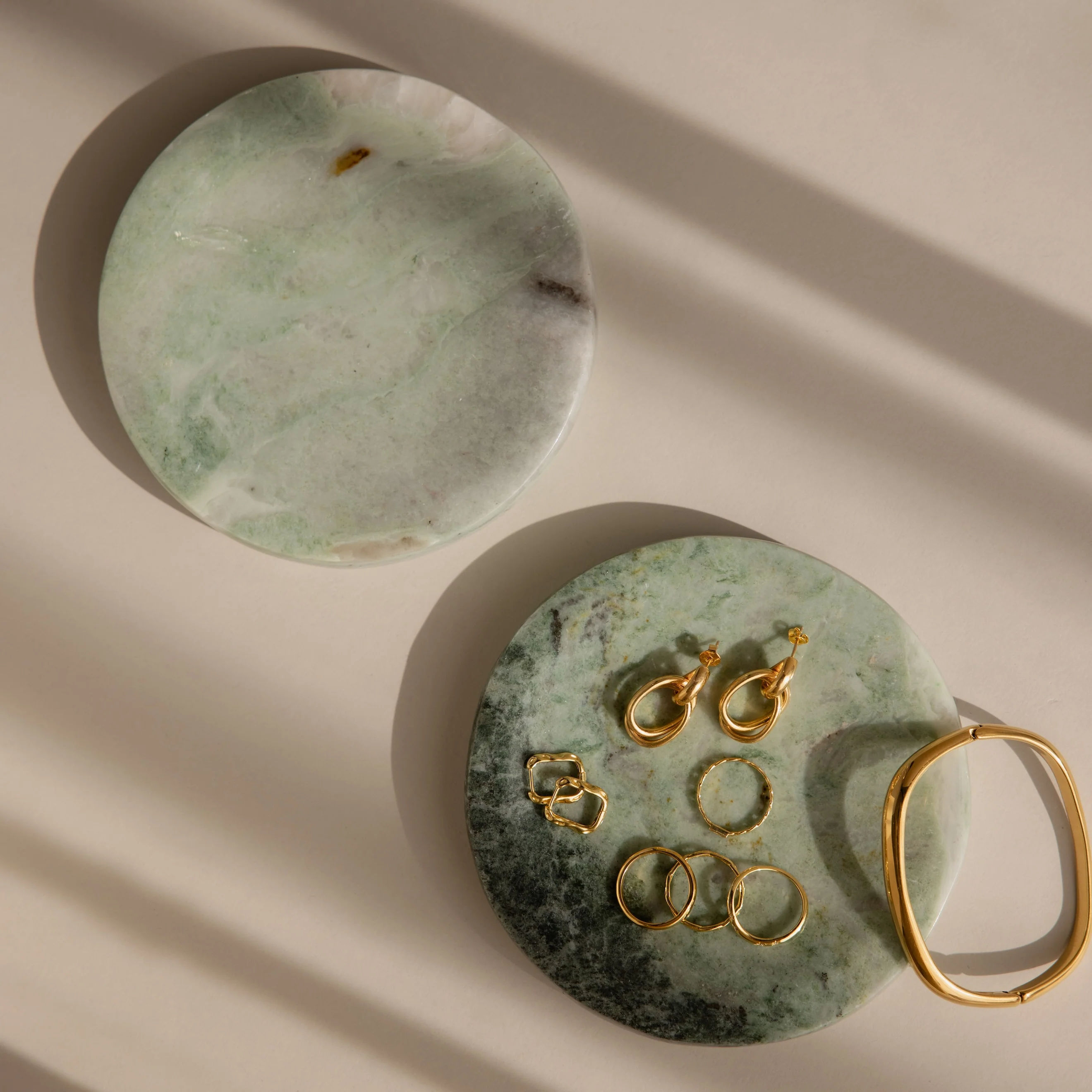 Green Marble Jewelry Dish - Image 7