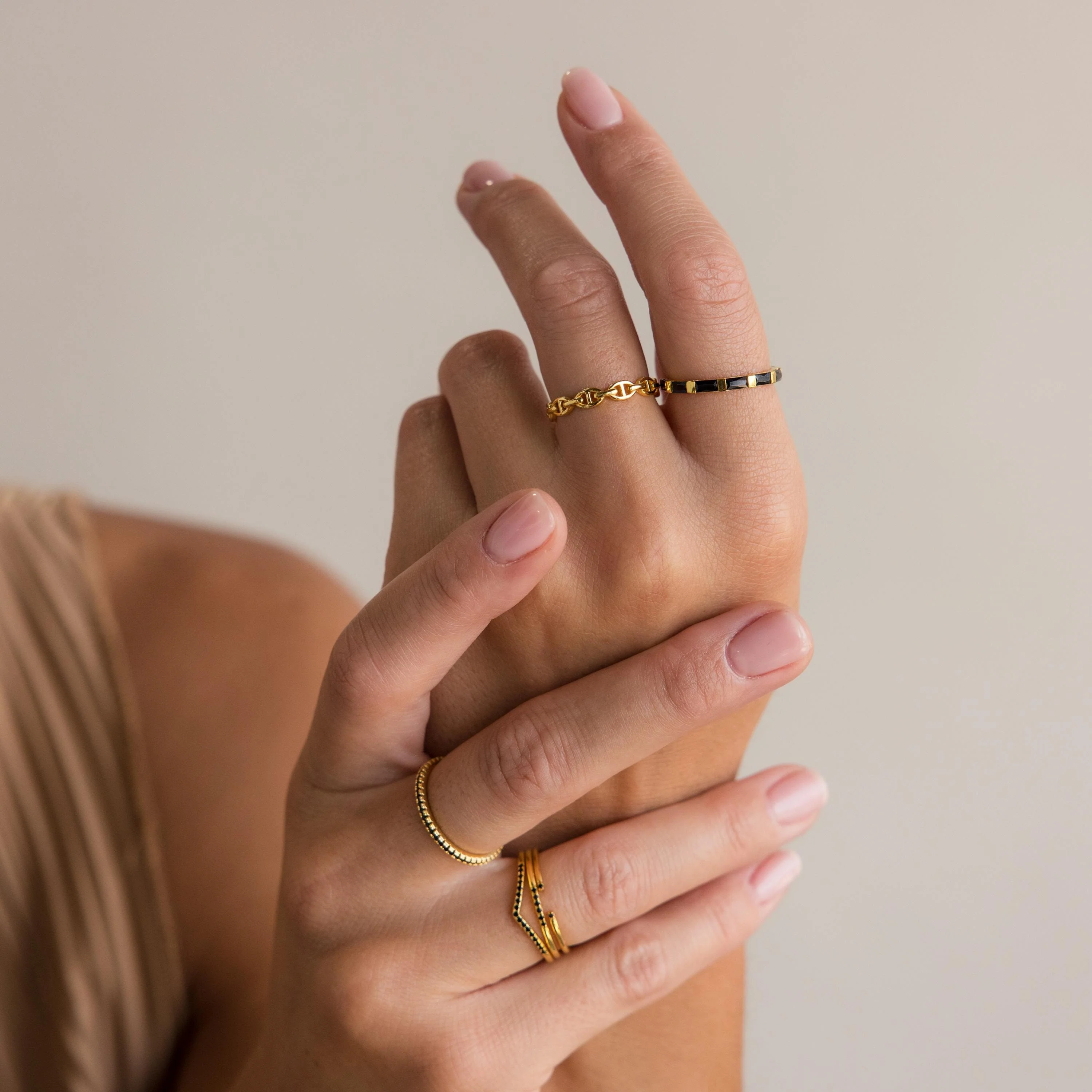 Half Eternity Birthstone Ring - Image 7