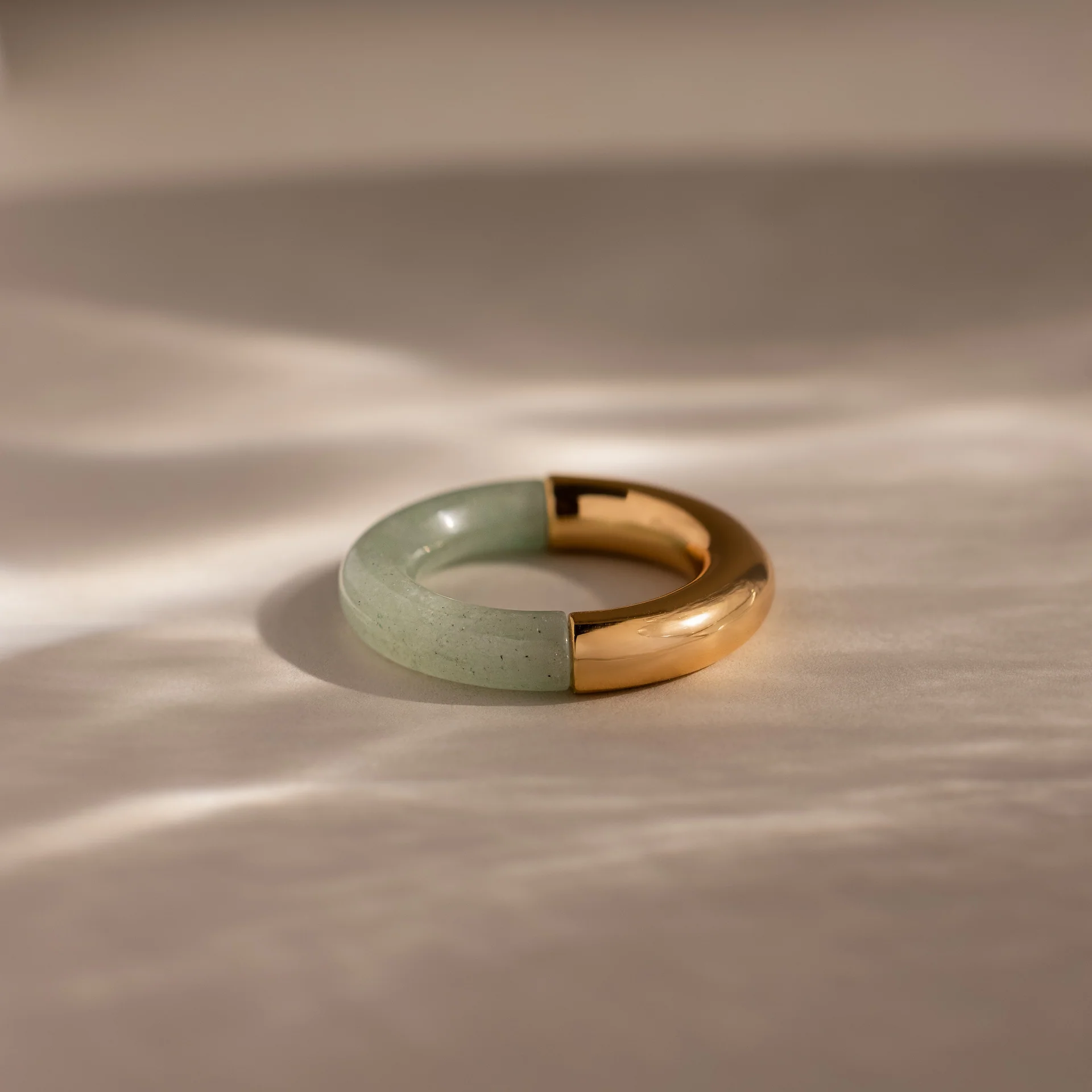 Half Jade Ring