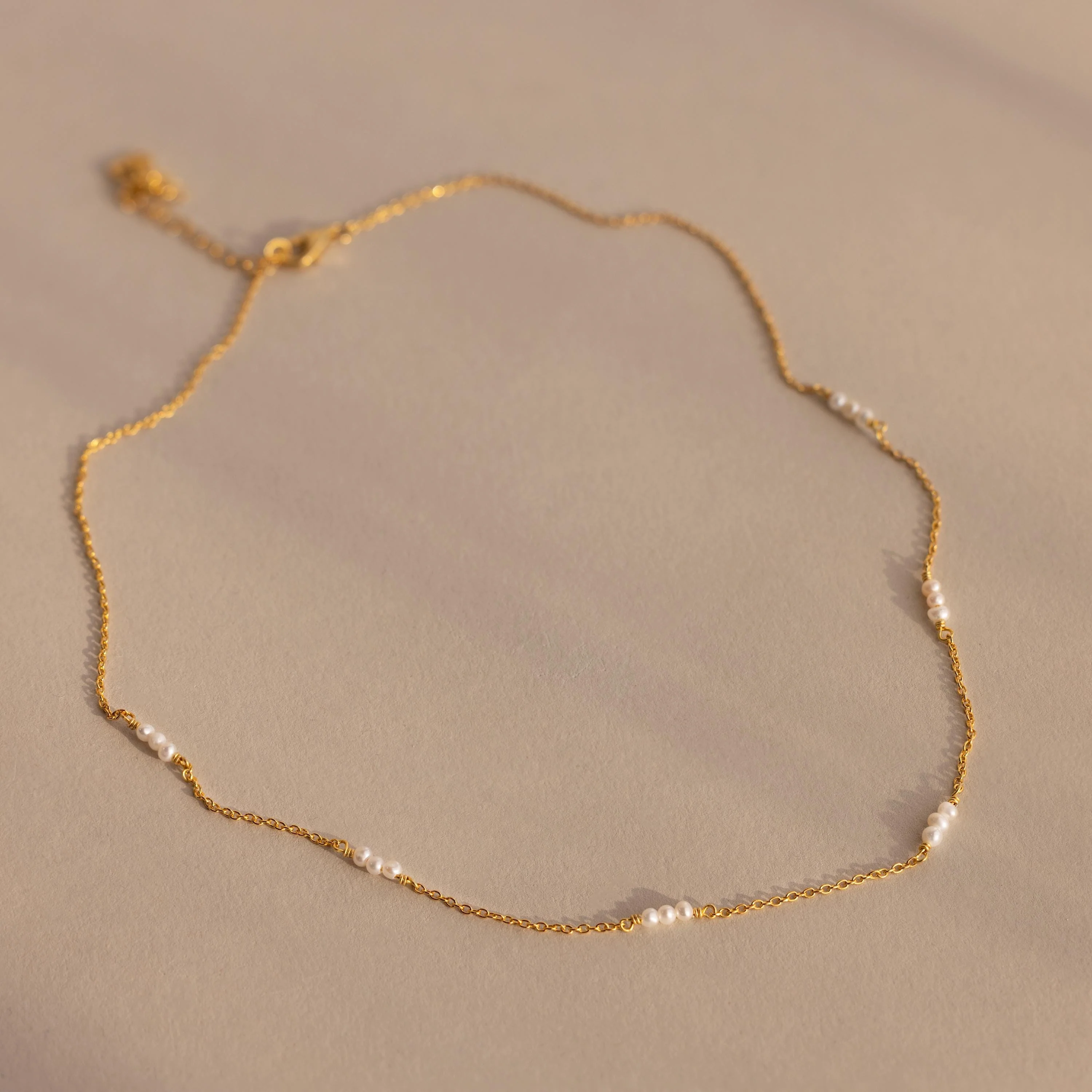 Hali Pearl Station Necklace - Image 5
