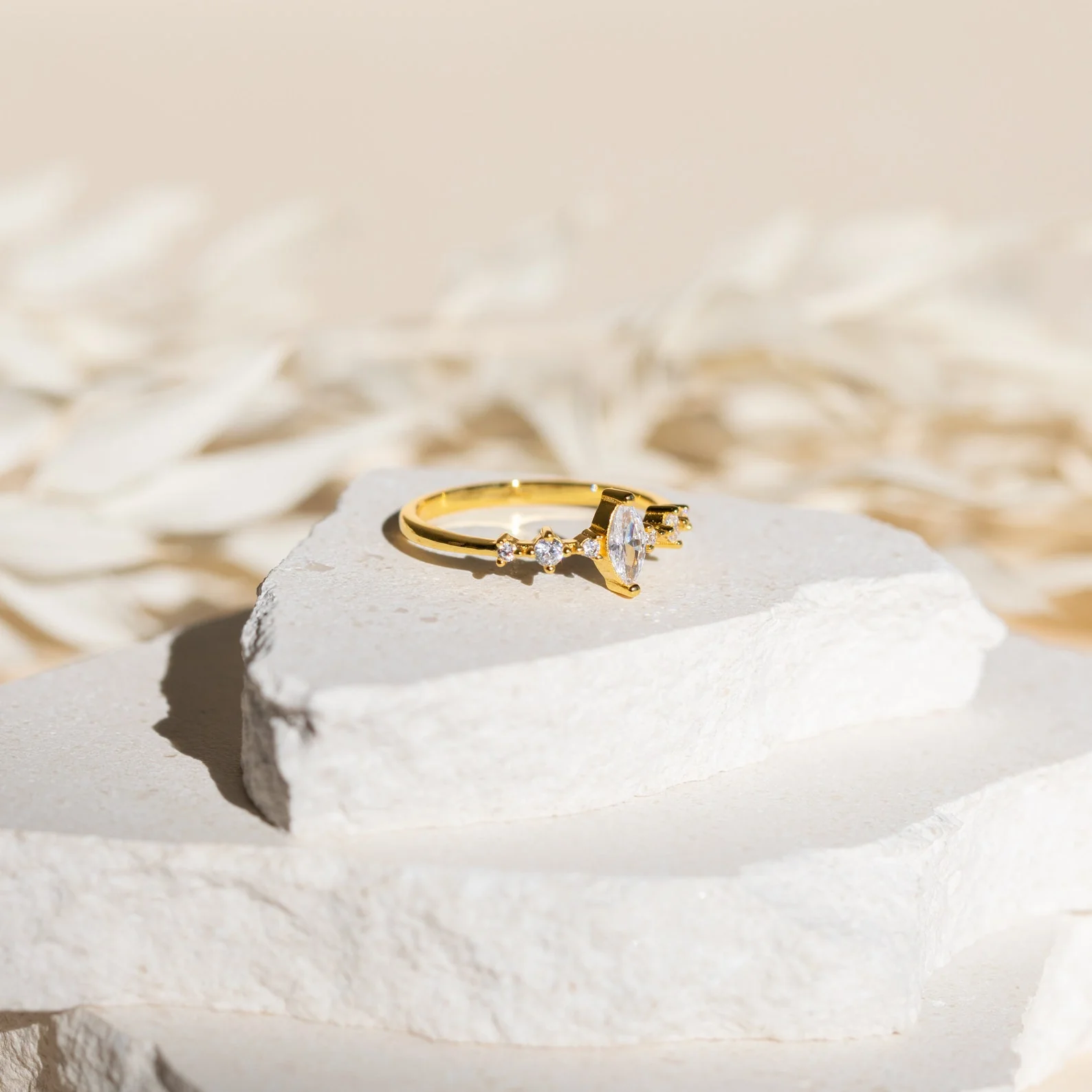 Harlow Diamond Ring in 18K Gold - Image 4