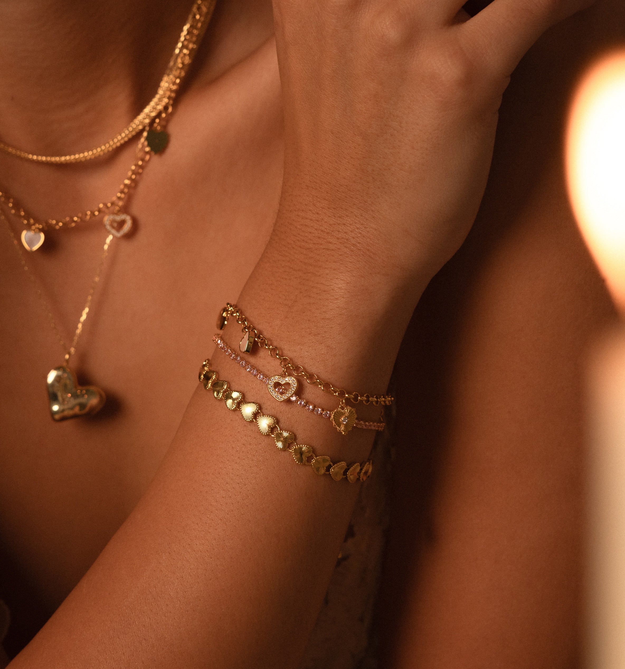 Heart Charm Bracelet - Image 6