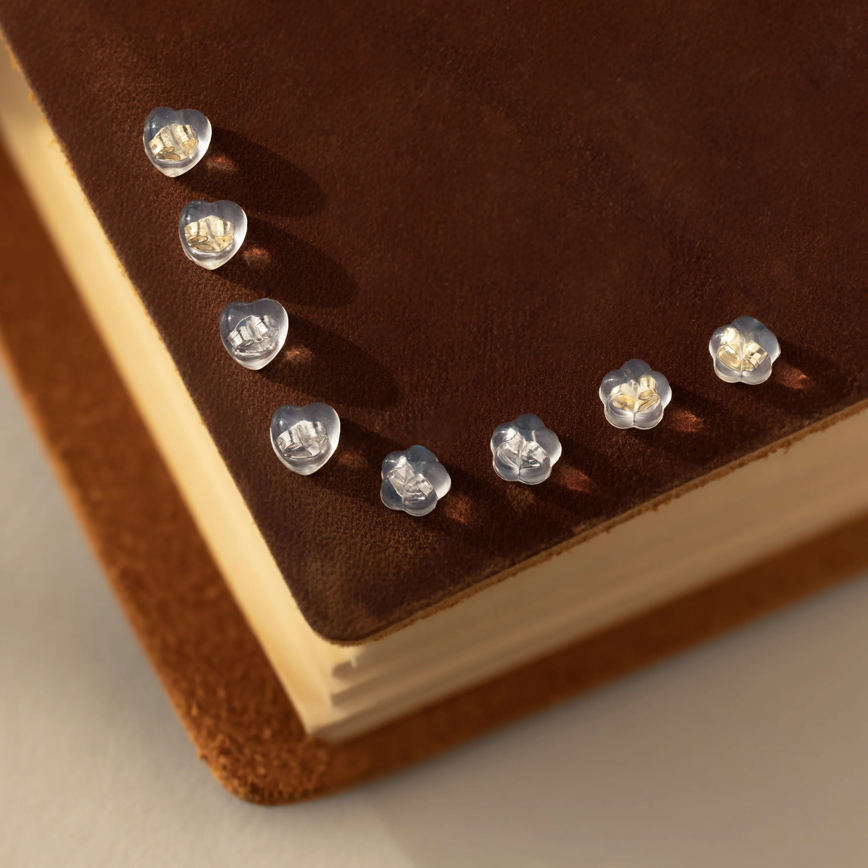 Heart & Flower Earring Backs - Image 6