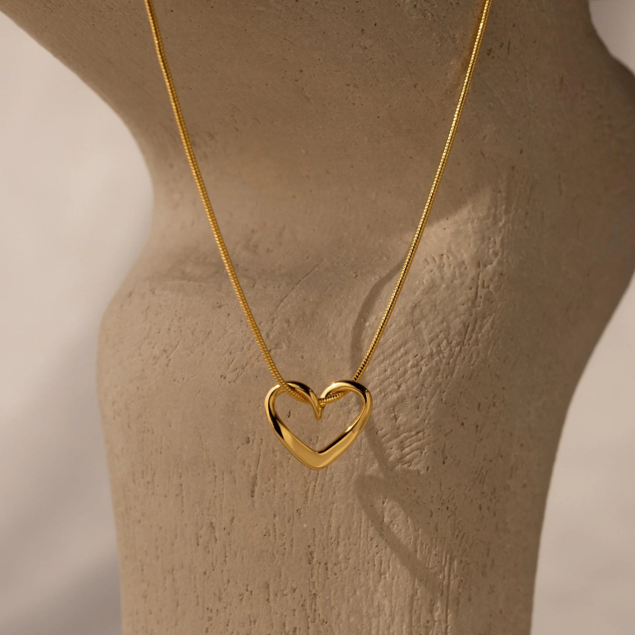 Heart Knot Necklace