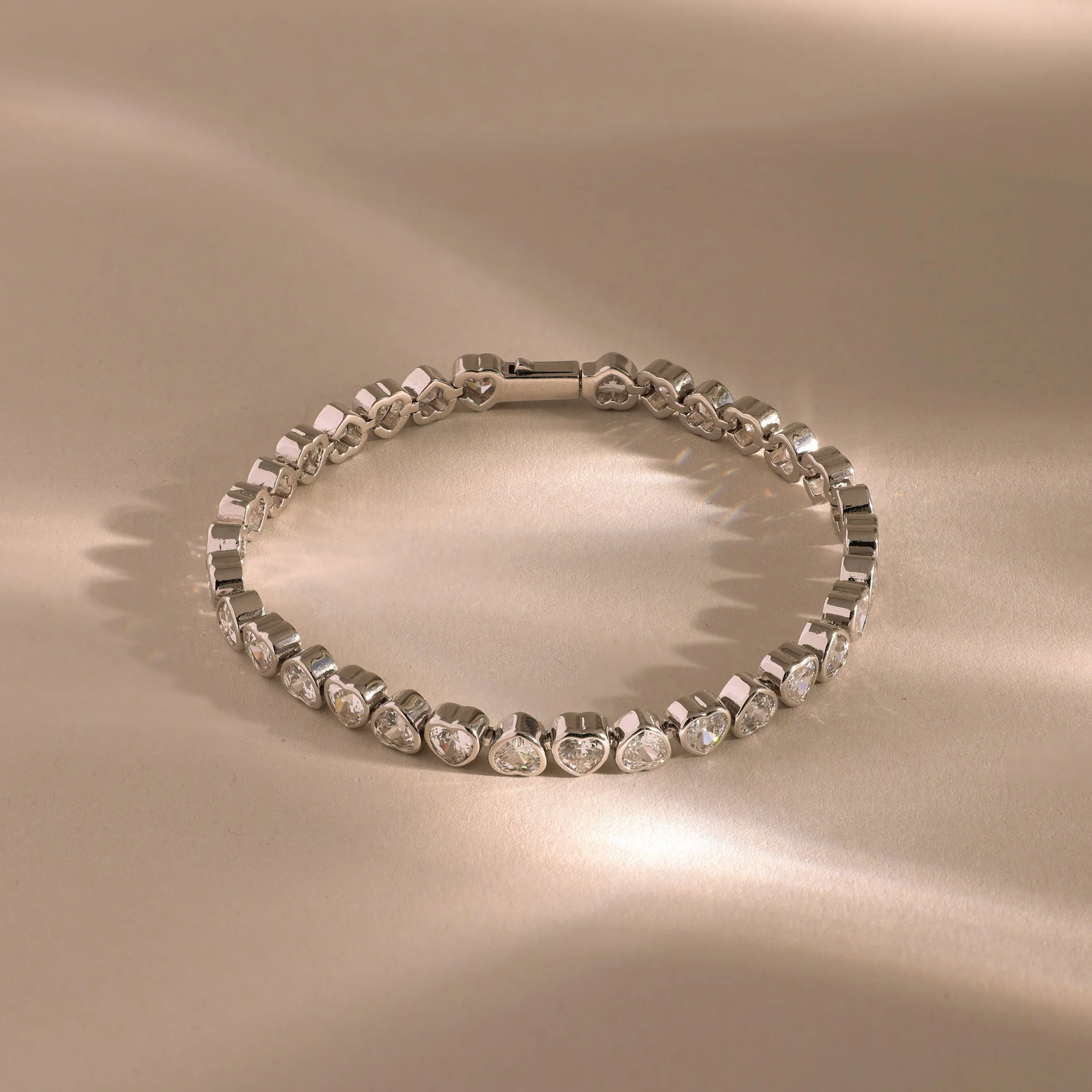 Heart Tennis Bracelet - Image 10