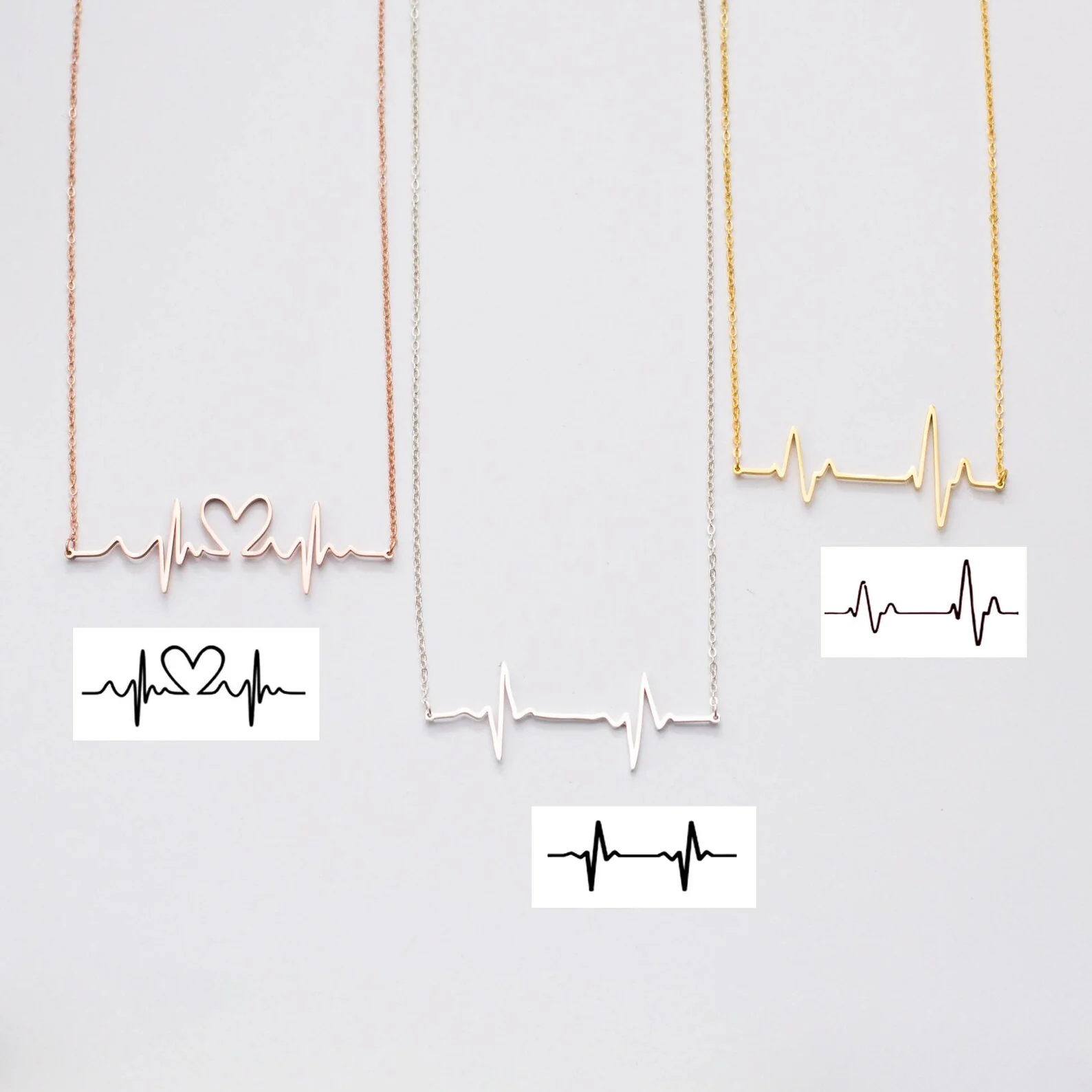 Heartbeat Necklace - Image 2
