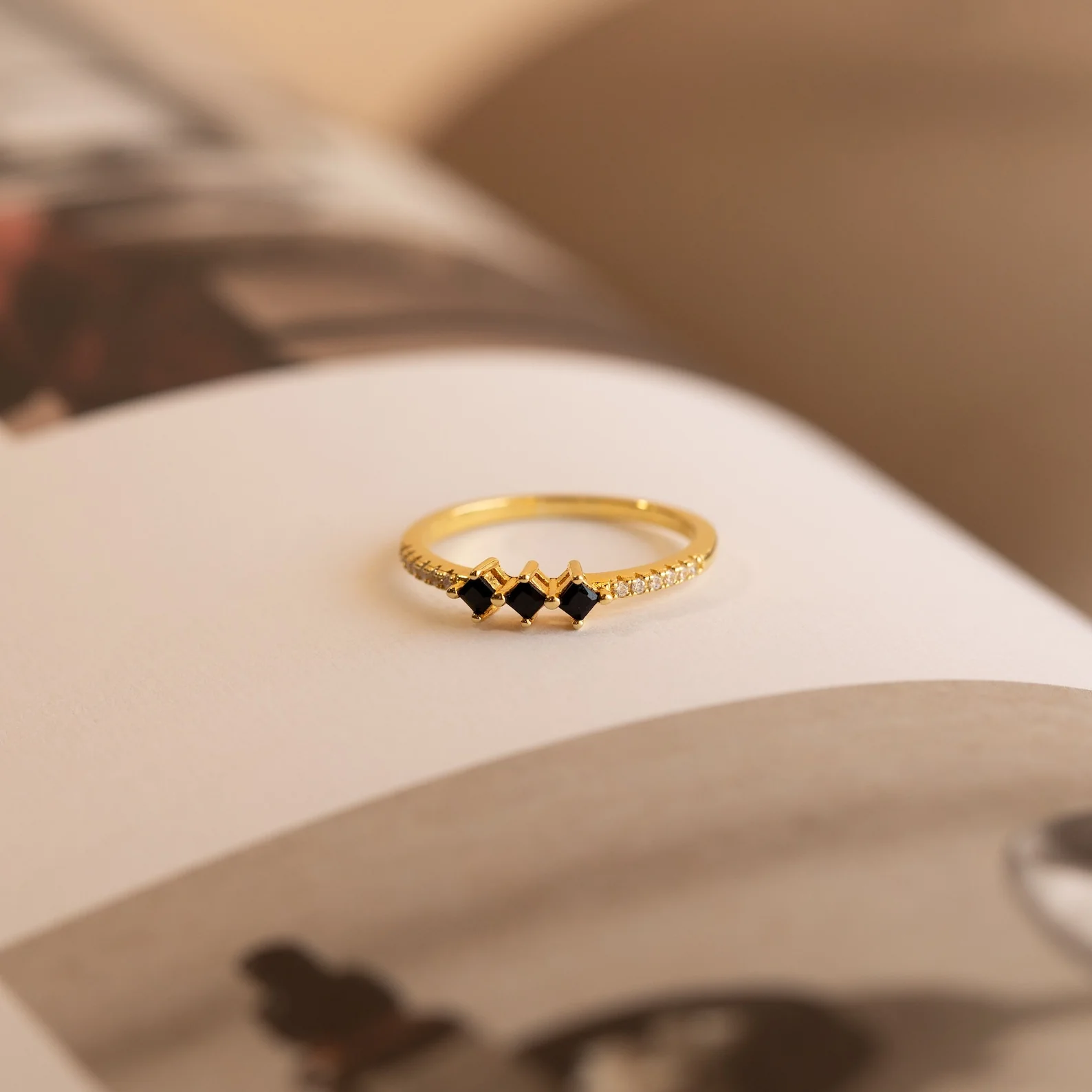Helena Black Diamond Ring - Image 8