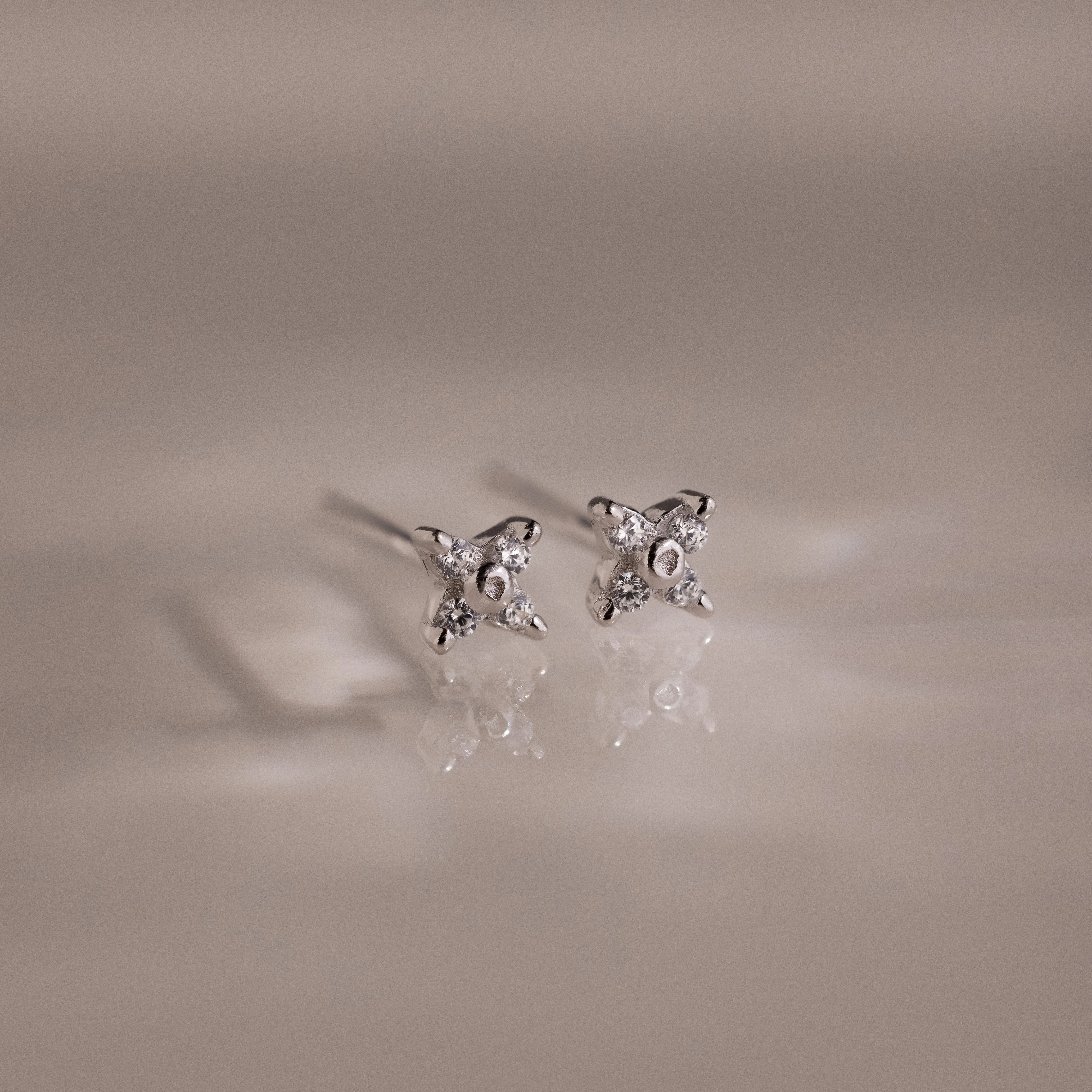 Hera Flower Studs - Image 6