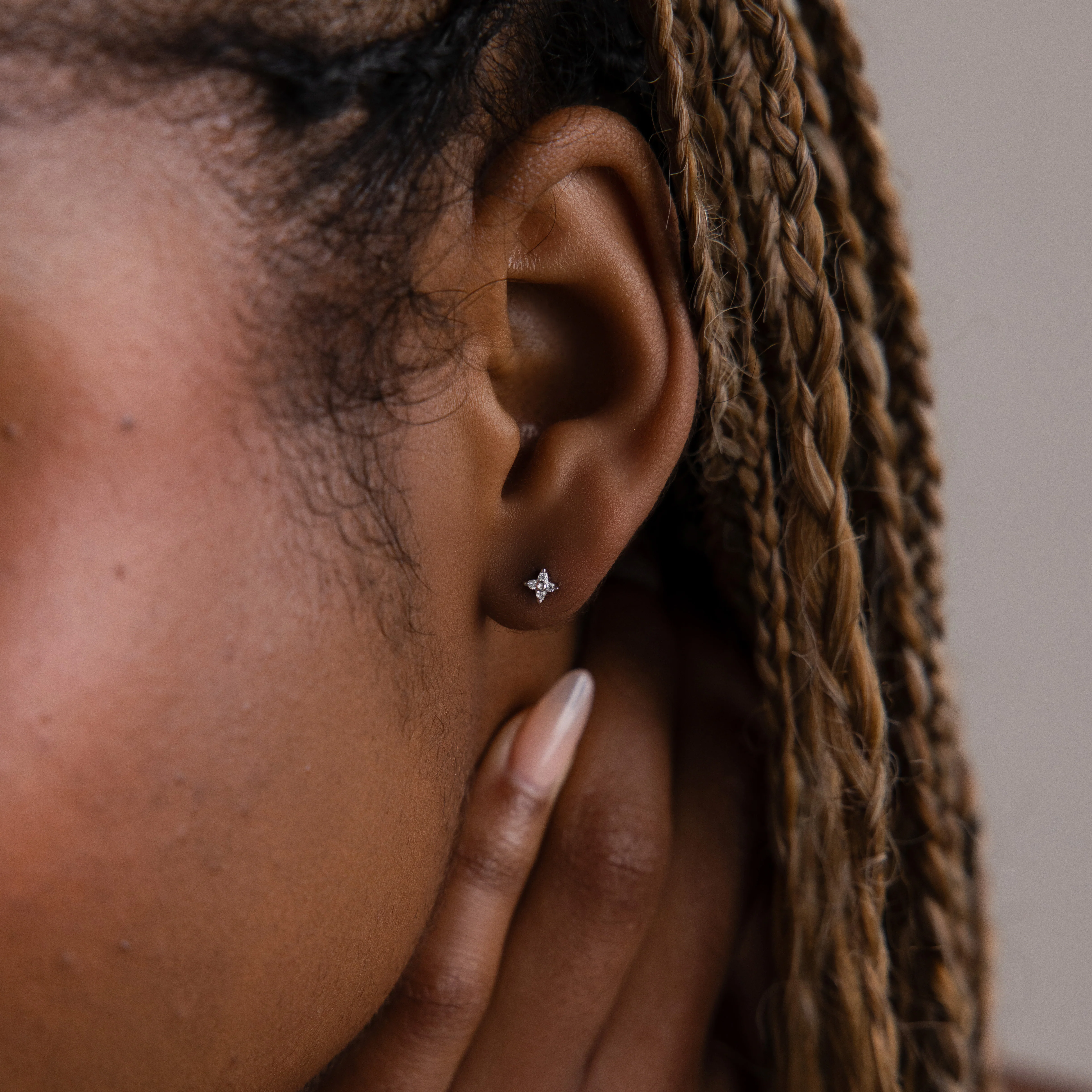 Hera Flower Studs - Image 7