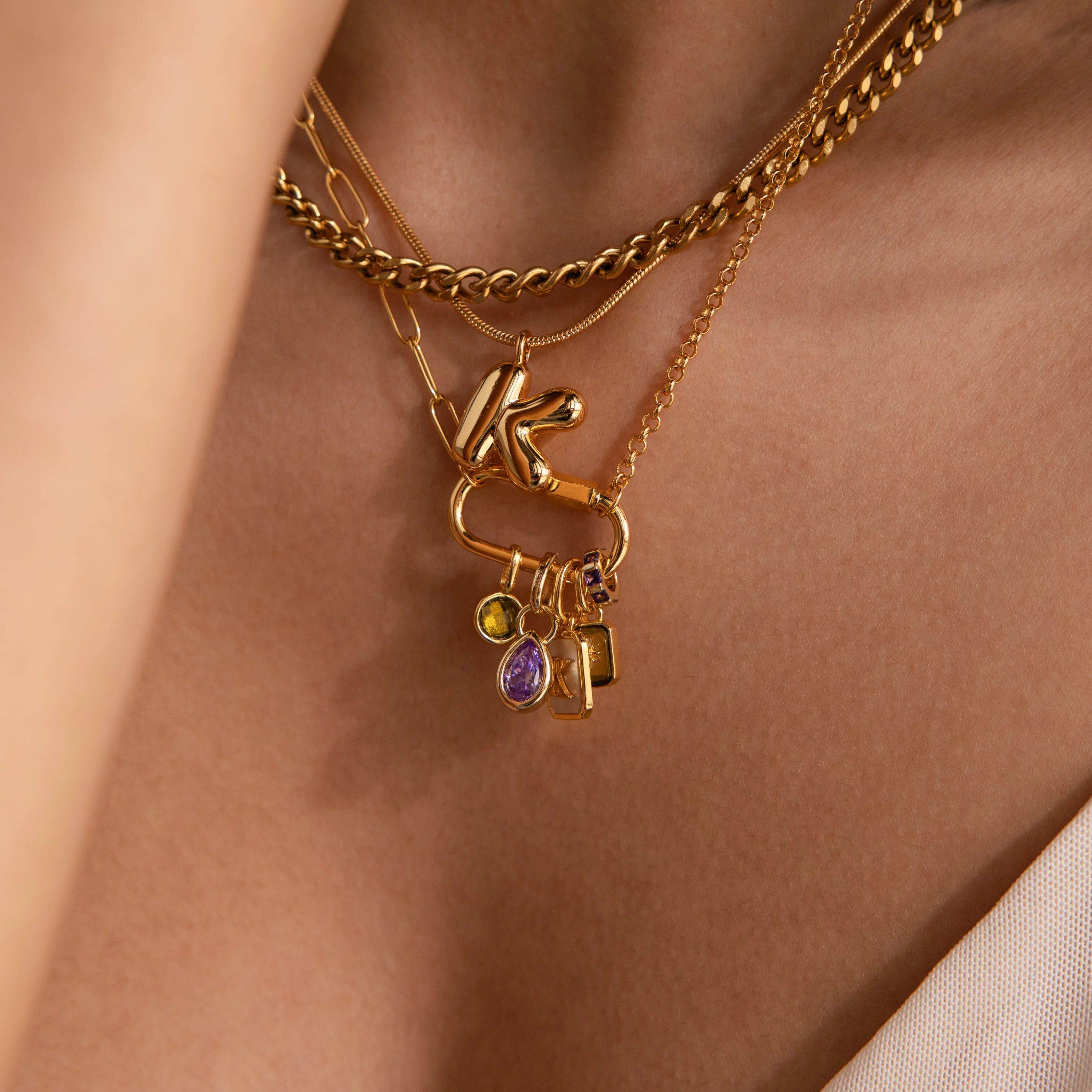 Infinity Princess Topaz Charm - Image 4