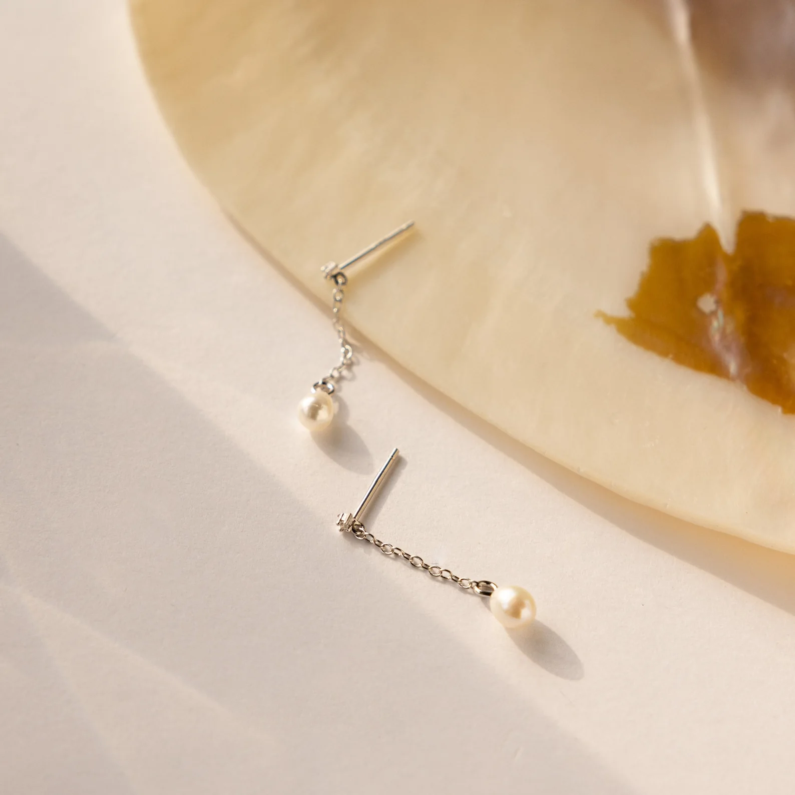 Isha Pearl Drop Earrings - Image 10