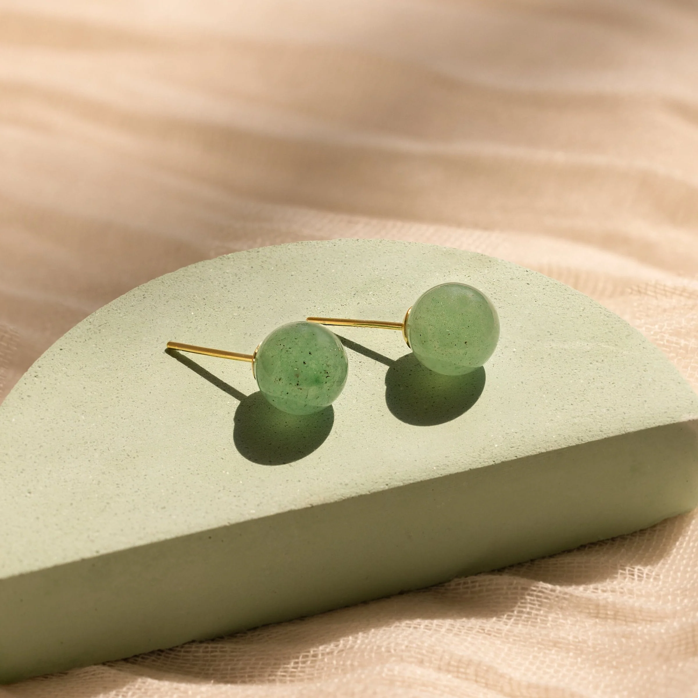 Jade Bead Studs - Image 7