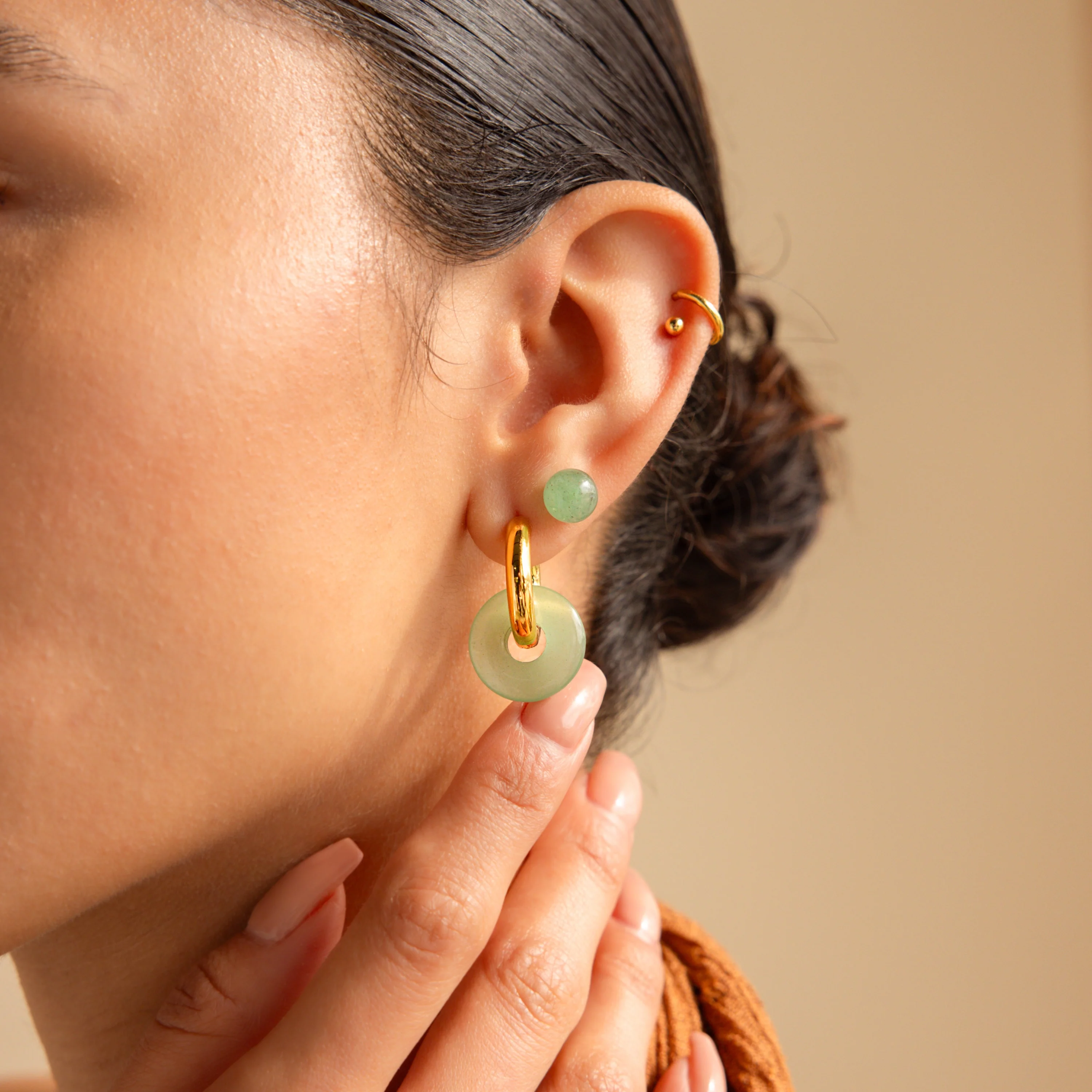 Jade Bead Studs - Image 8