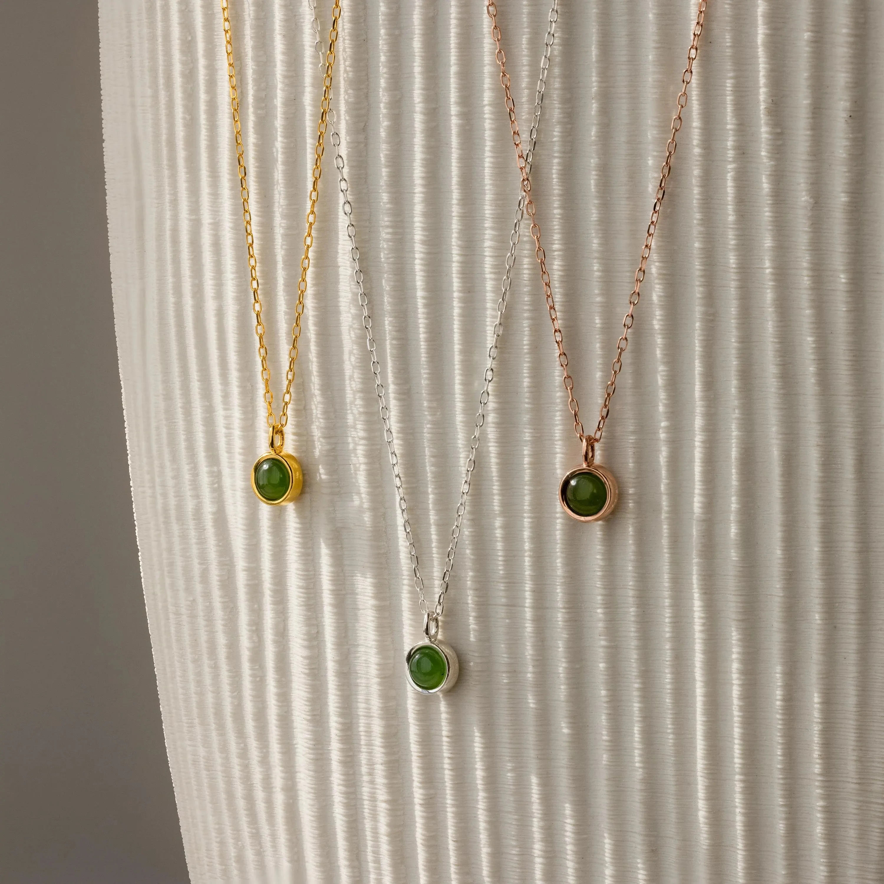 Jade Charm Necklace - Image 3