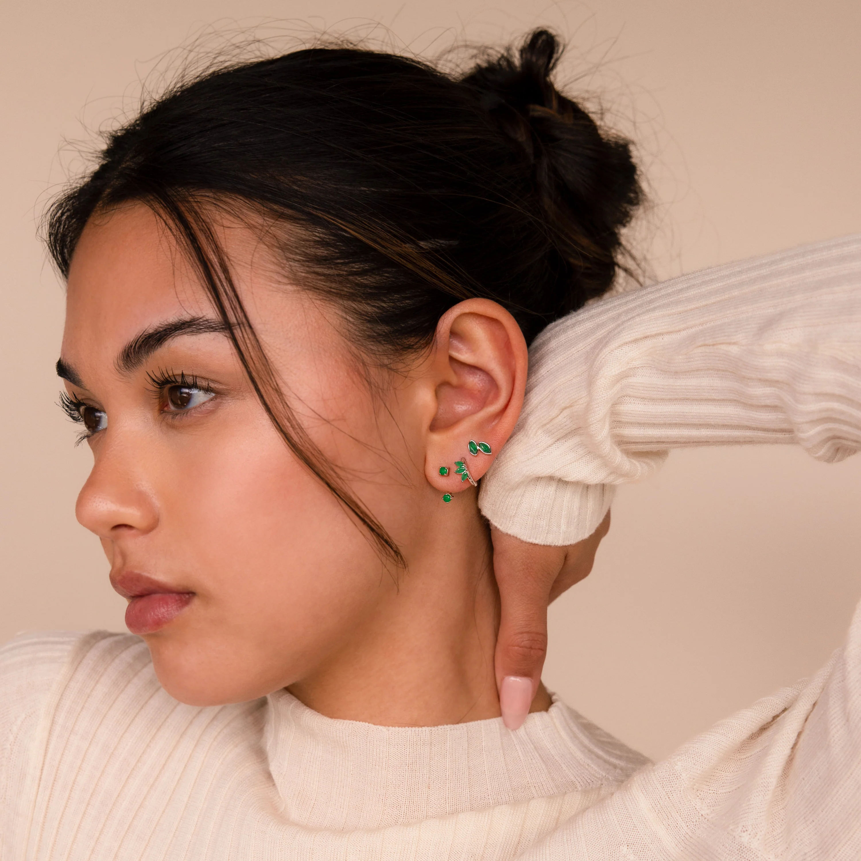 Jade Earrings Set - Image 6