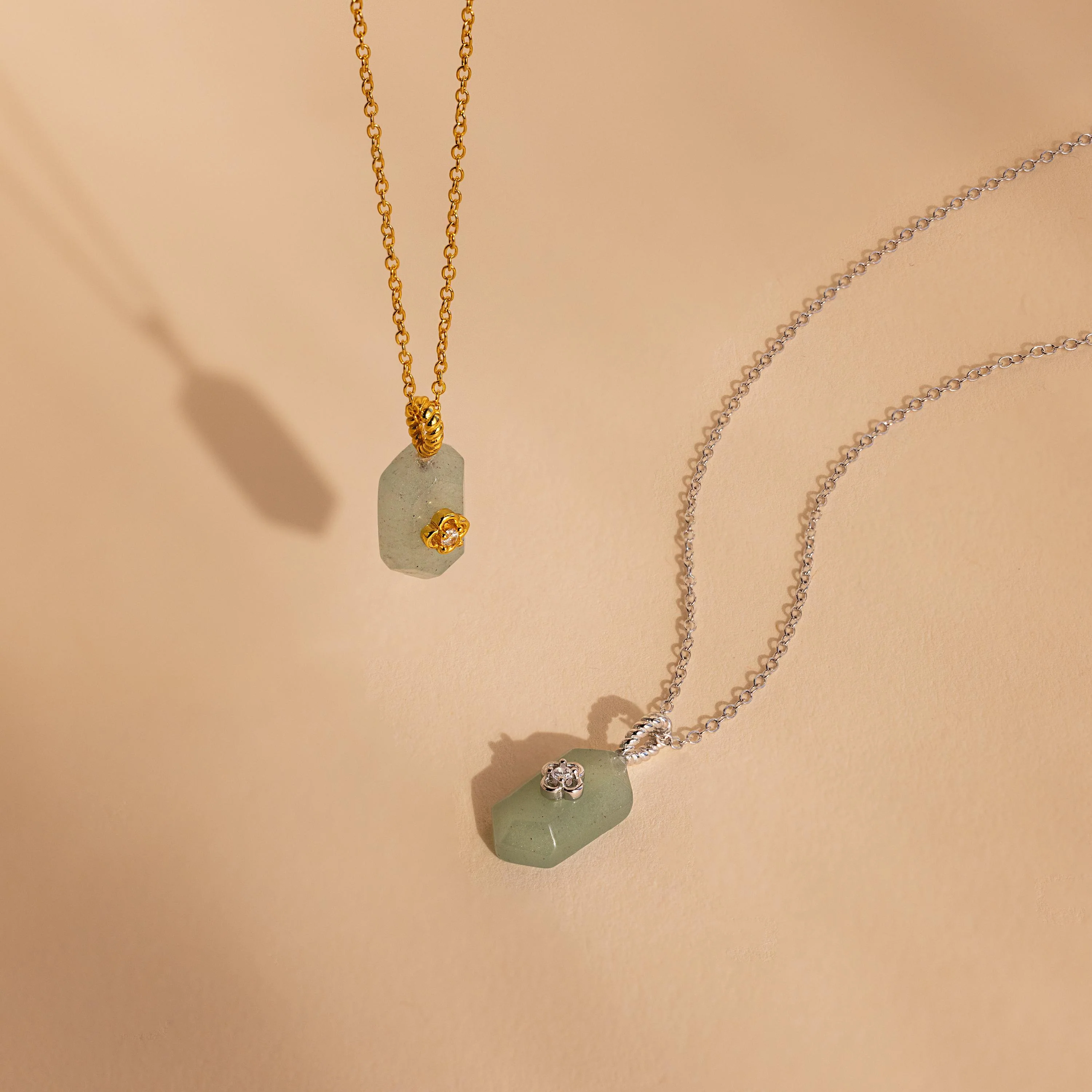 Jade Prism Necklace - Image 7