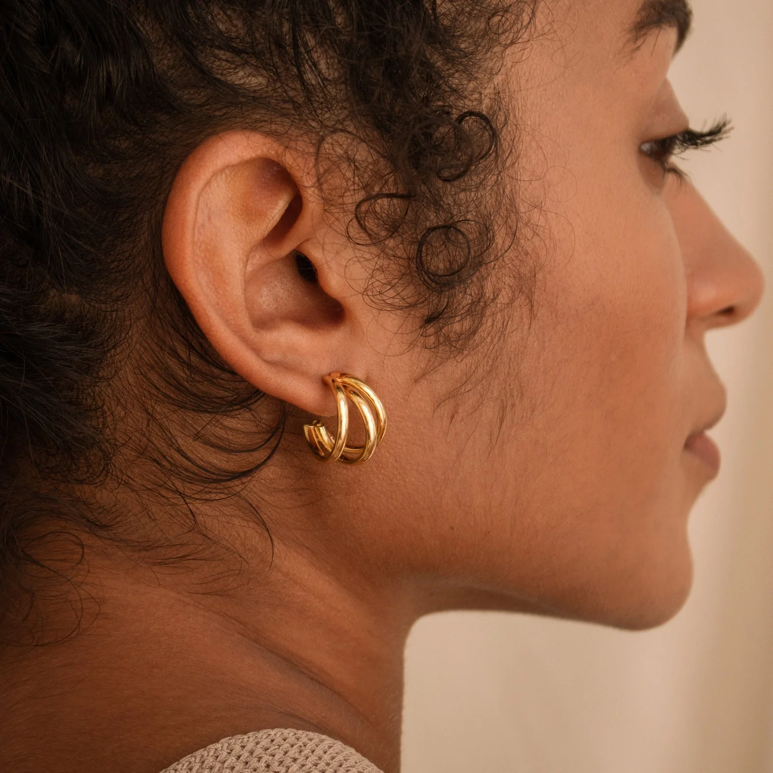Jenna Triple Hoops - Image 6